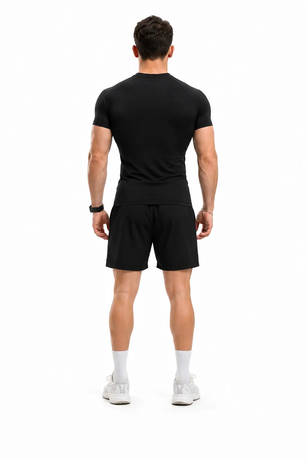 PUMP9 VOID Siyah Short Sleeve Compression T-Shirt