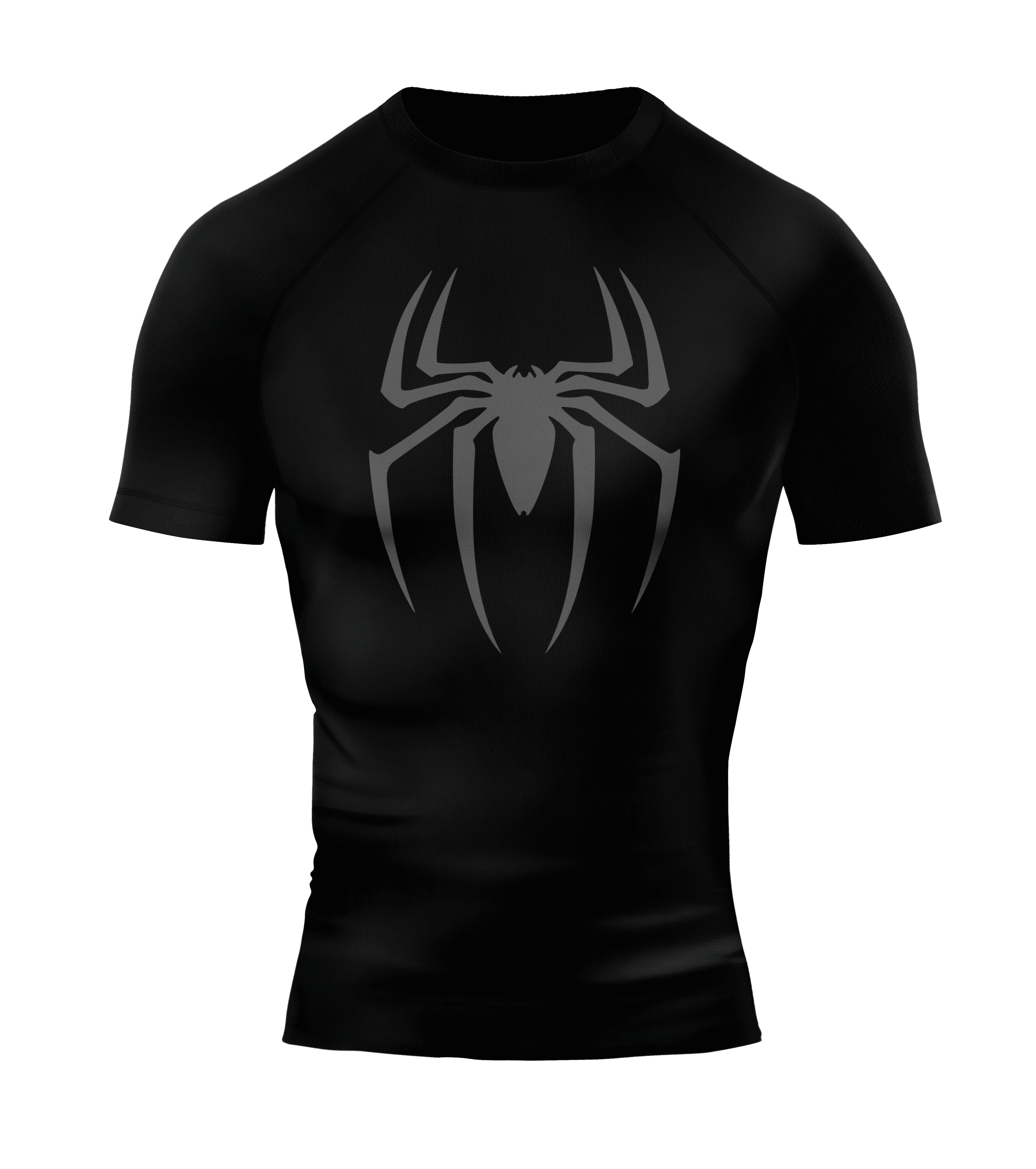 SPIDER SILVER Short Sleeve Compression T-Shirt