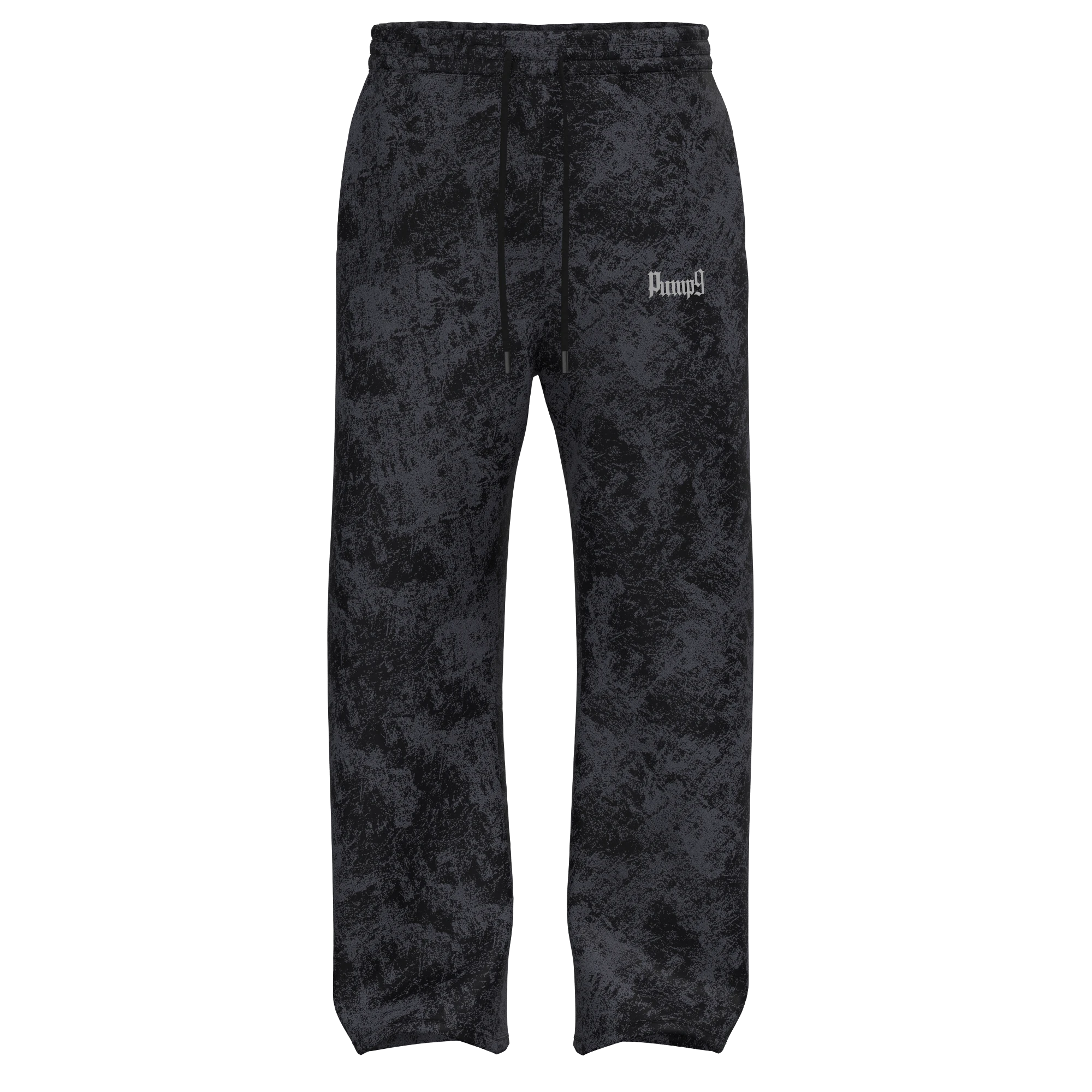 PUMP9 Obsidian Wash Baggy Düz Paça Eşofman