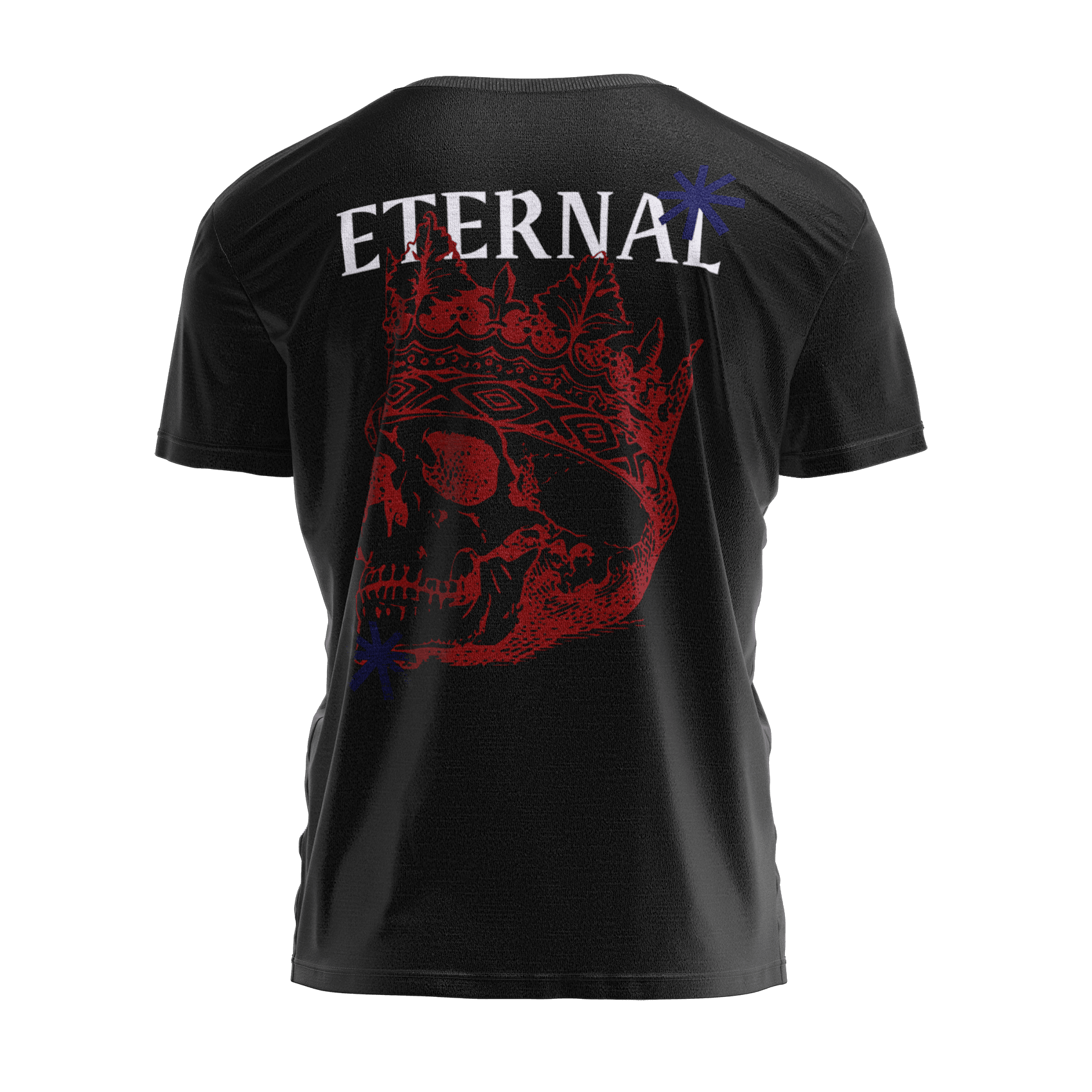 ETERNAL Siyah Regular Fit T-Shirt