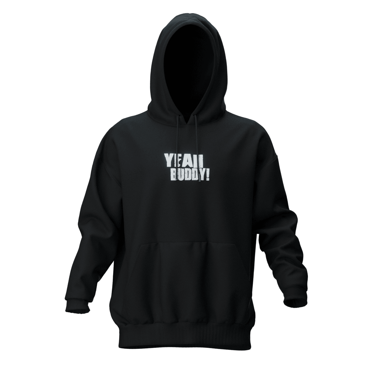 RONNIE Siyah Oversize Hoodie