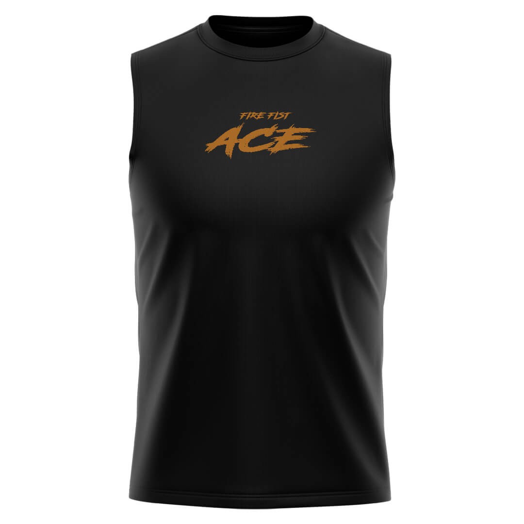 ACE Regular Fit Sleeveless T-Shirt