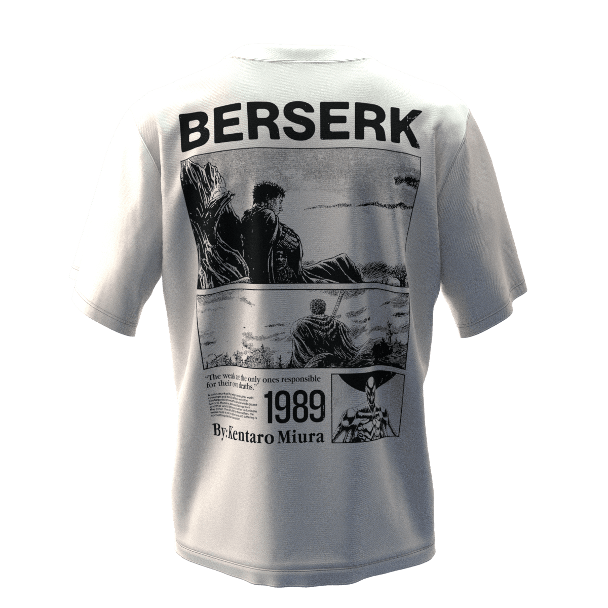 PUMP9 GUTS Kırık Beyaz Oversize T-Shirt