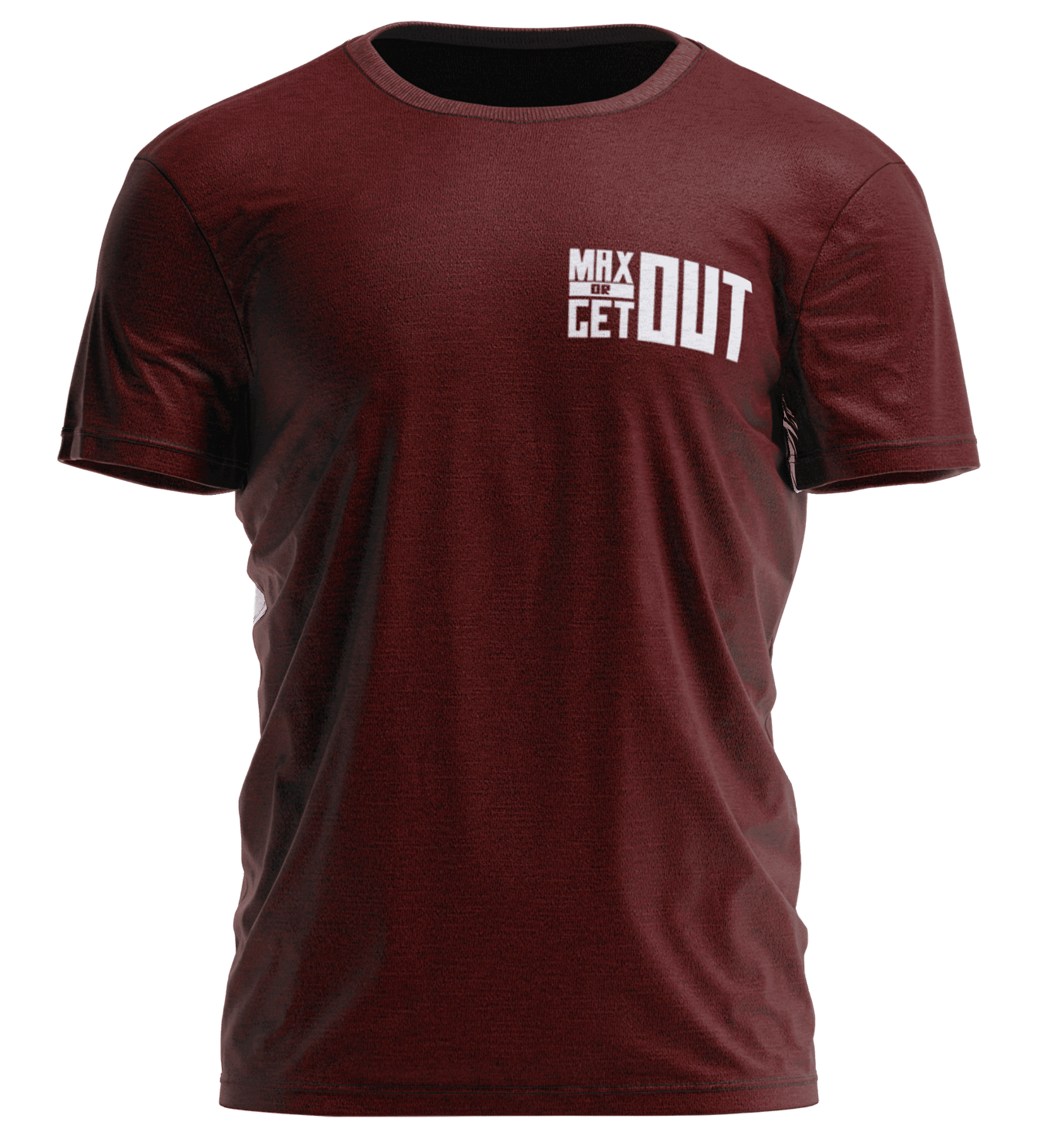 MAXOUT Bordo Regular Fit T-Shirt 