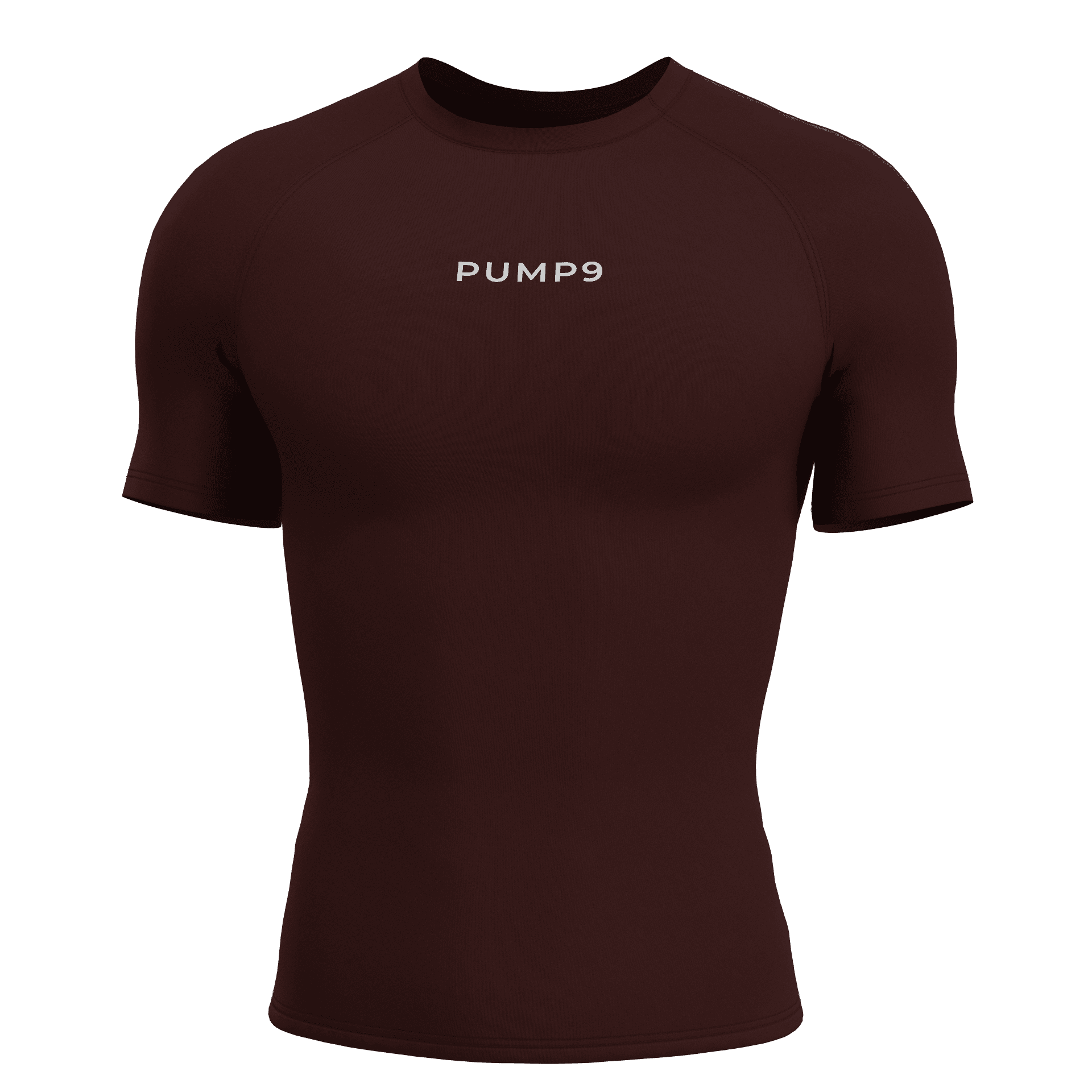 PUMP9 Bordo Short Sleeve Compression T-Shirt
