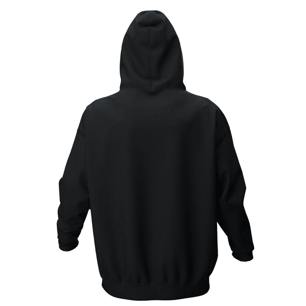 PUMPMODE Siyah Oversize Hoodie