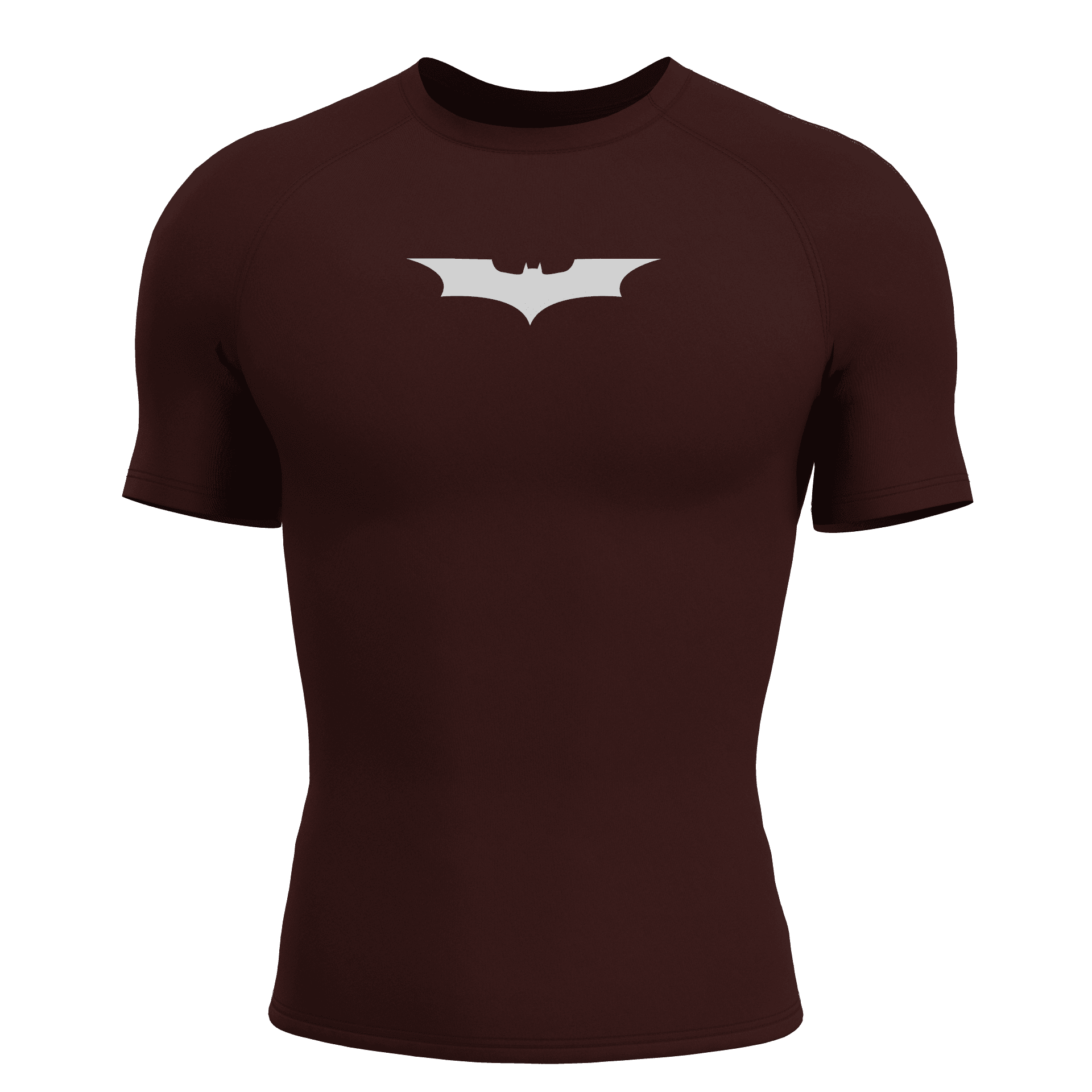 BATMAN Bordo Short Sleeve Compression T-Shirt