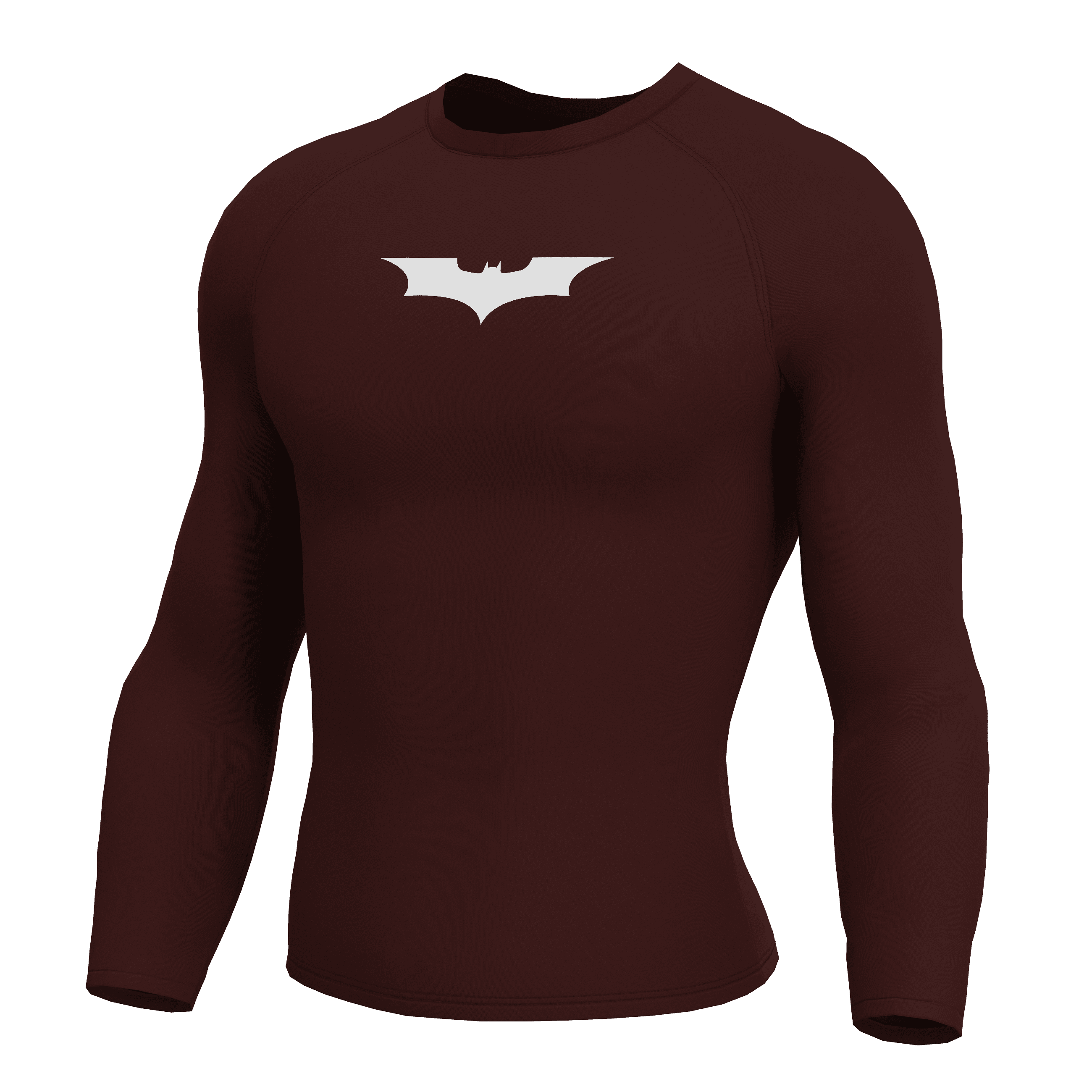 BATMAN Bordo Long Sleeve Compression T-Shirt 