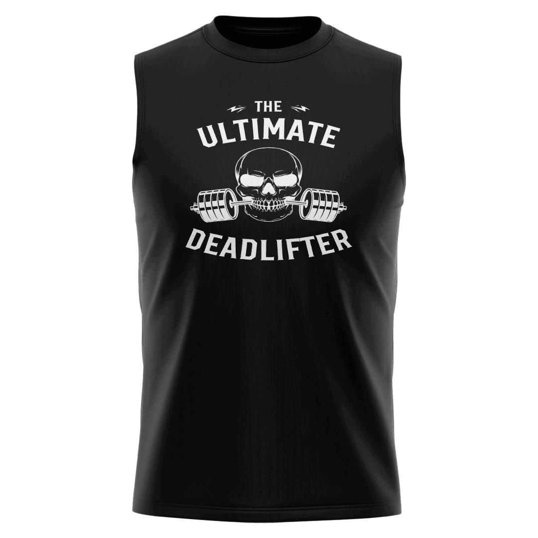 DEADLIFTER Siyah Regular Fit Sleeveless T-Shirt