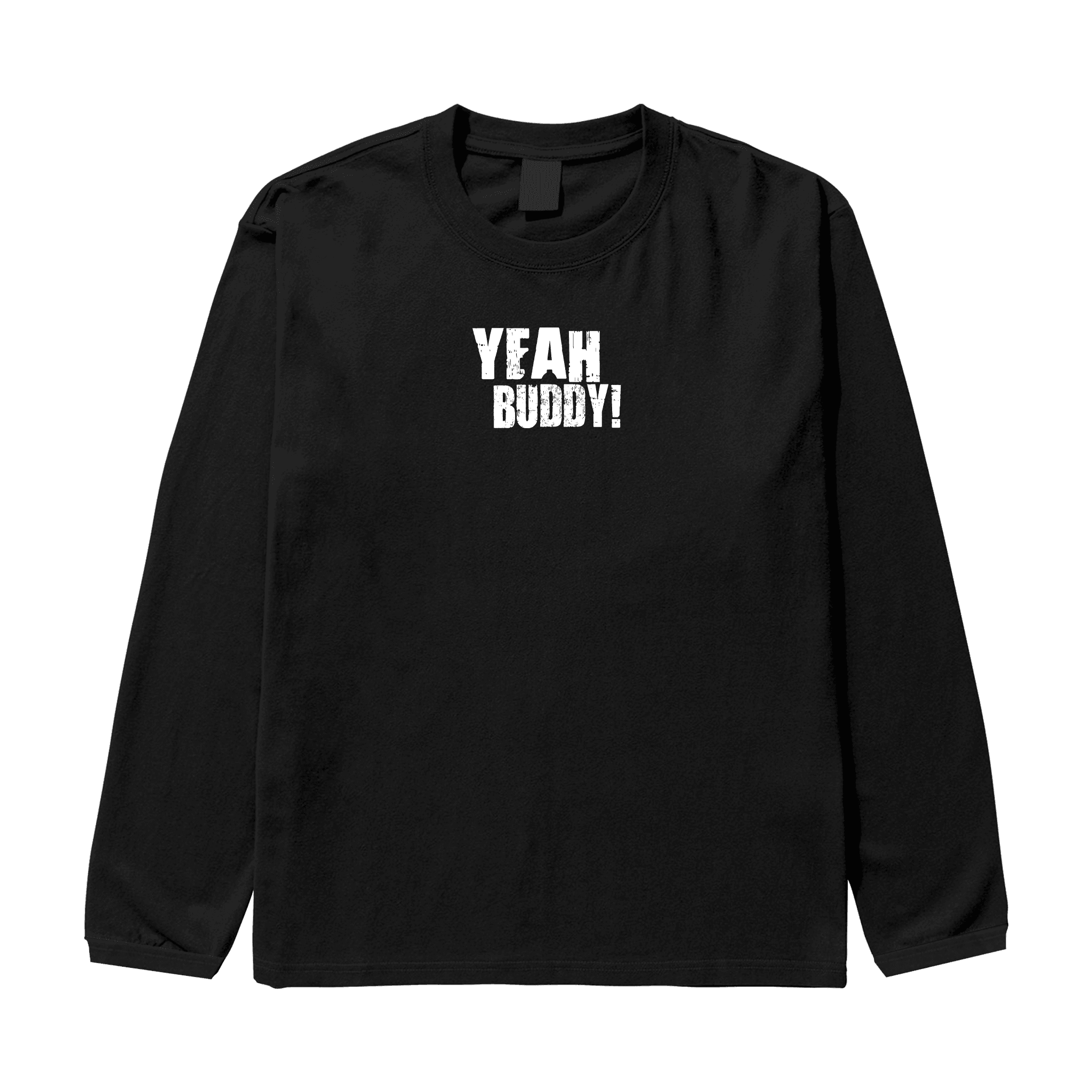 RONNIE Siyah Oversize Long Sleeve T-Shirt