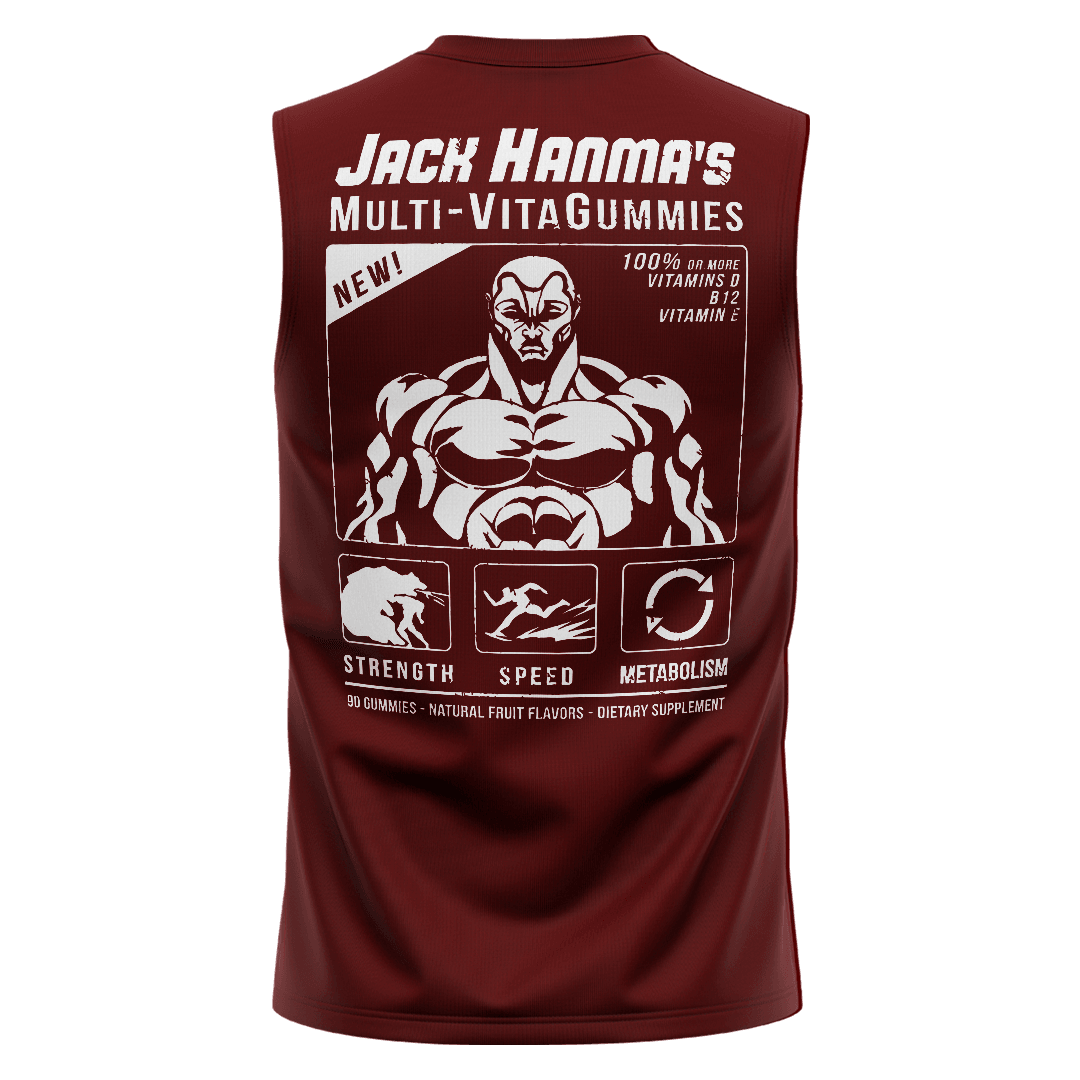 JACK Bordo Regular Fit Sleeveless T-Shirt 