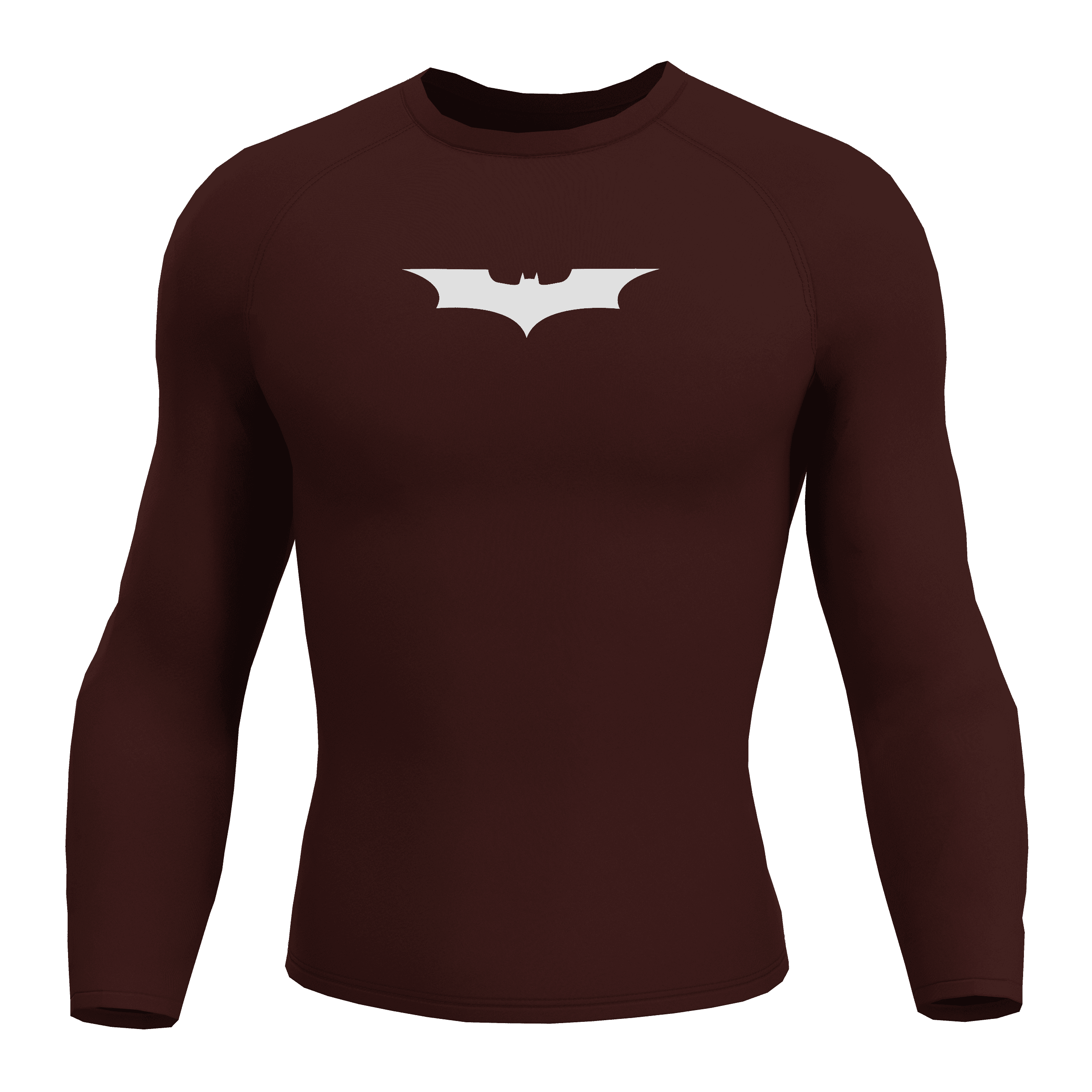 BATMAN Bordo Long Sleeve Compression T-Shirt 