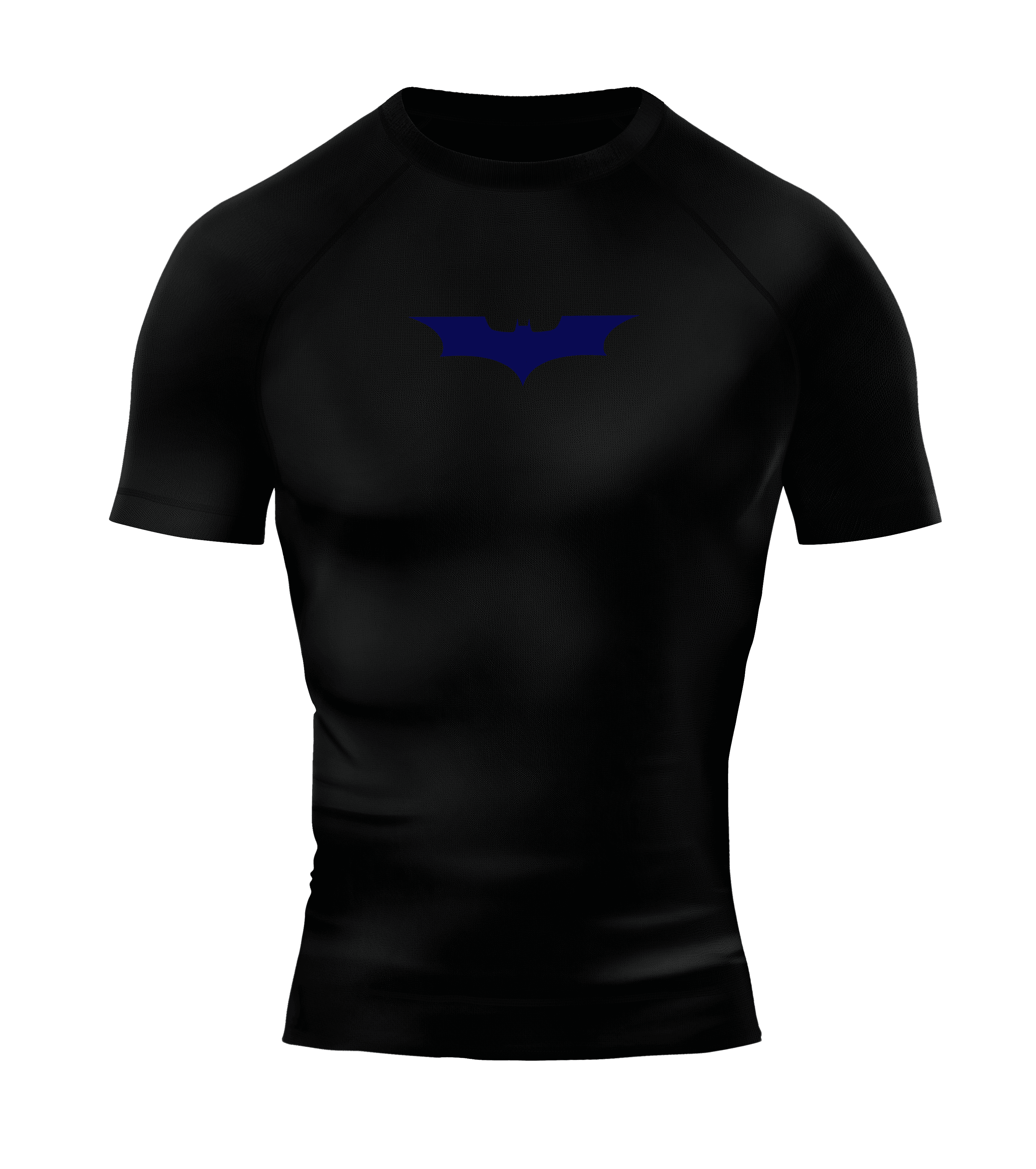 BATMAN BLUE Short Sleeve Compression T-Shirt