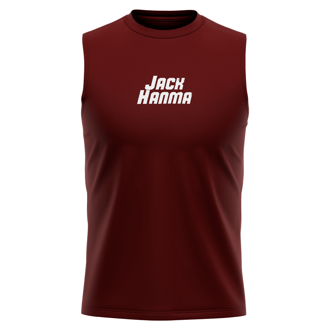 JACK Bordo Regular Fit Sleeveless T-Shirt 