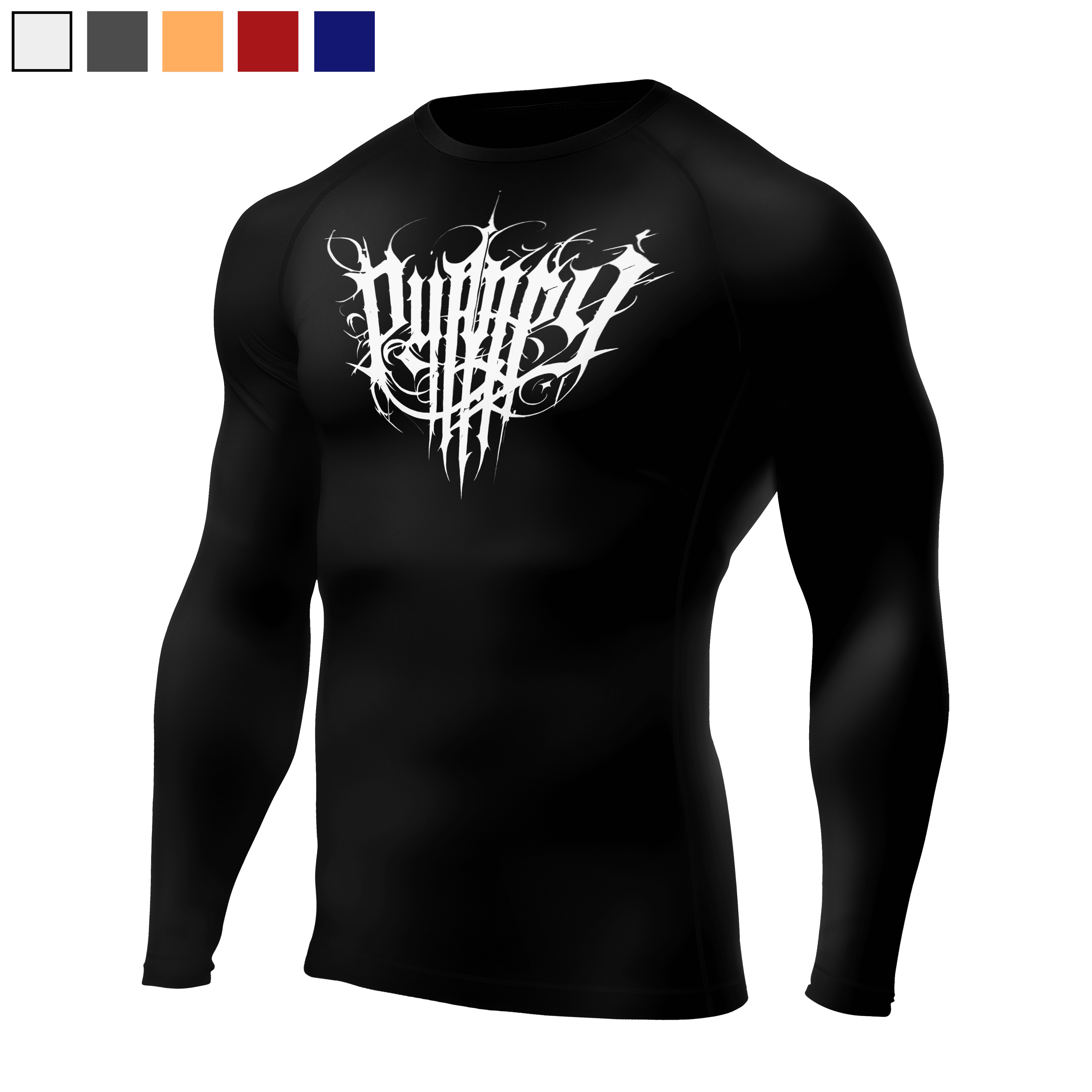 PUMP9 VORTEX Siyah Long Sleeve Compression T-Shirt