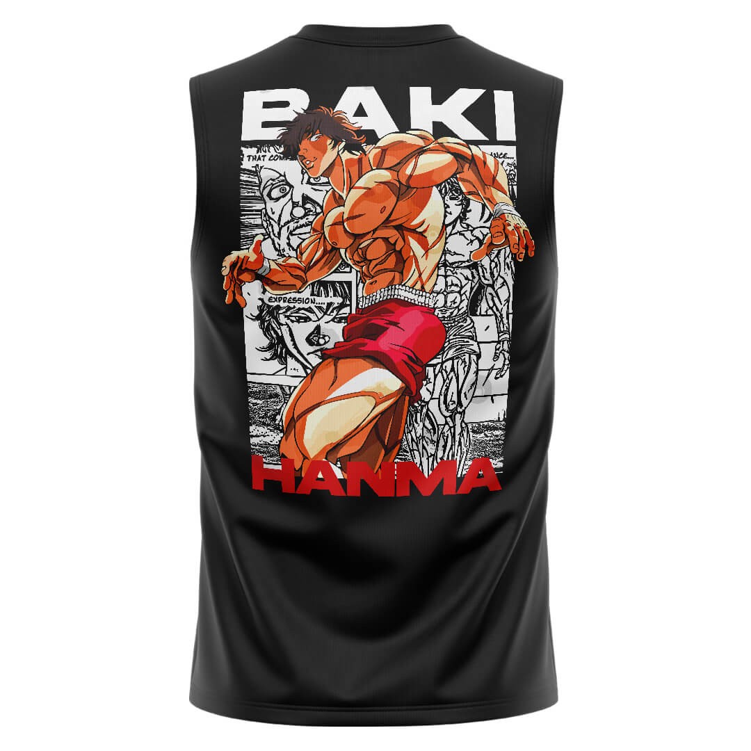 BAKI Siyah Regular Fit Sleeveless T-Shirt