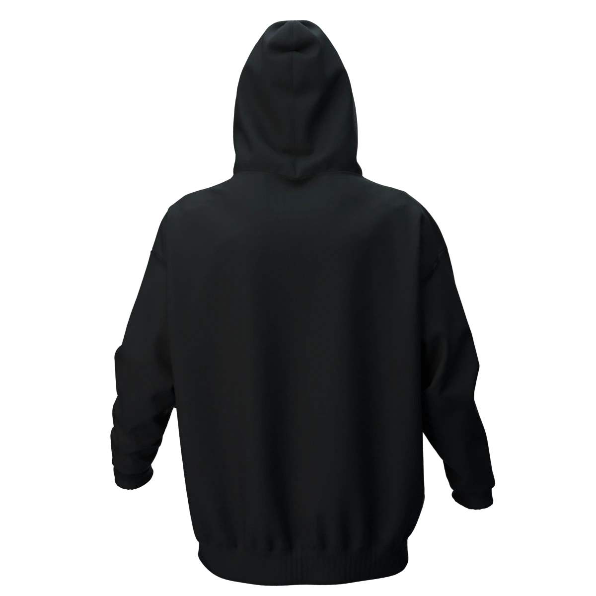 GORILLA Siyah Oversize Hoodie