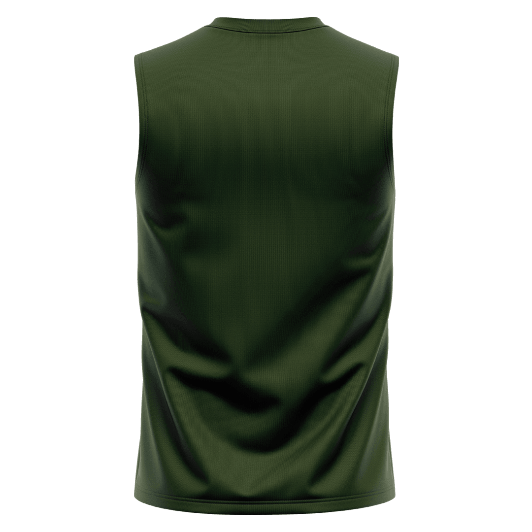 PUMPMODE Haki Yeşili Regular Fit Sleeveless T-Shirt