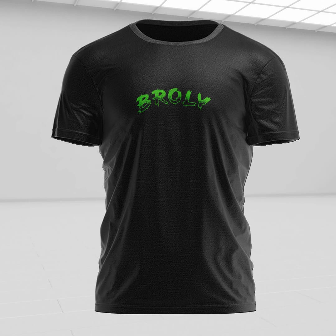 BROLY Siyah Regular Fit T-Shirt