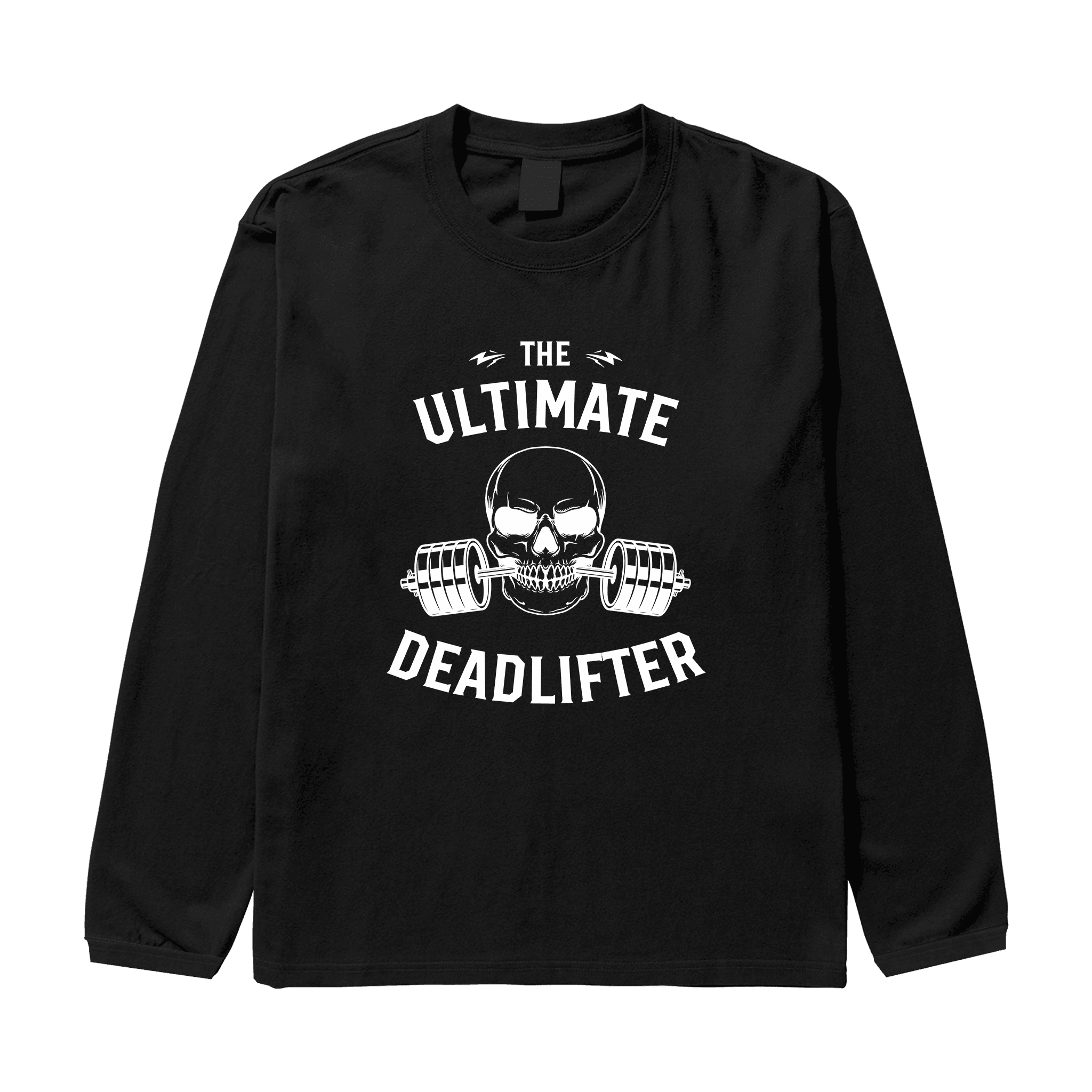 DEADLIFTER Siyah Oversize Long Sleeve T-Shirt