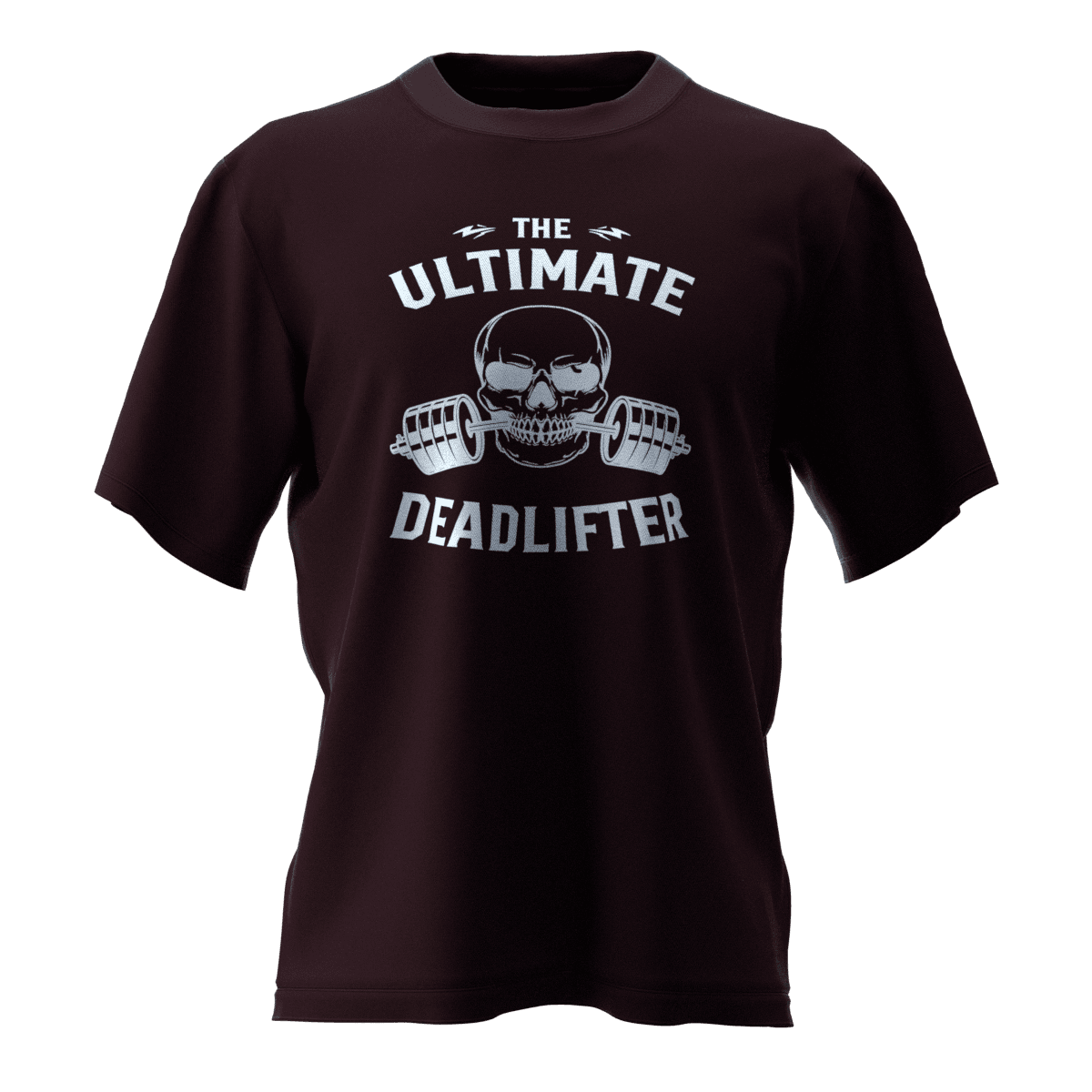 DEADLIFTER Bordo Oversize T-Shirt