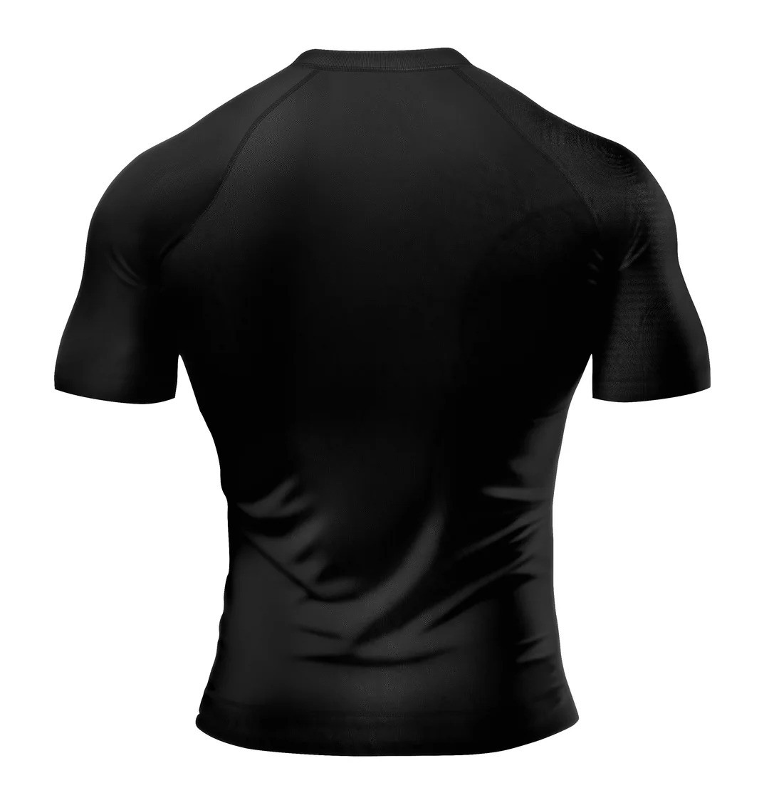 PUMP9 VOID Siyah Short Sleeve Compression T-Shirt