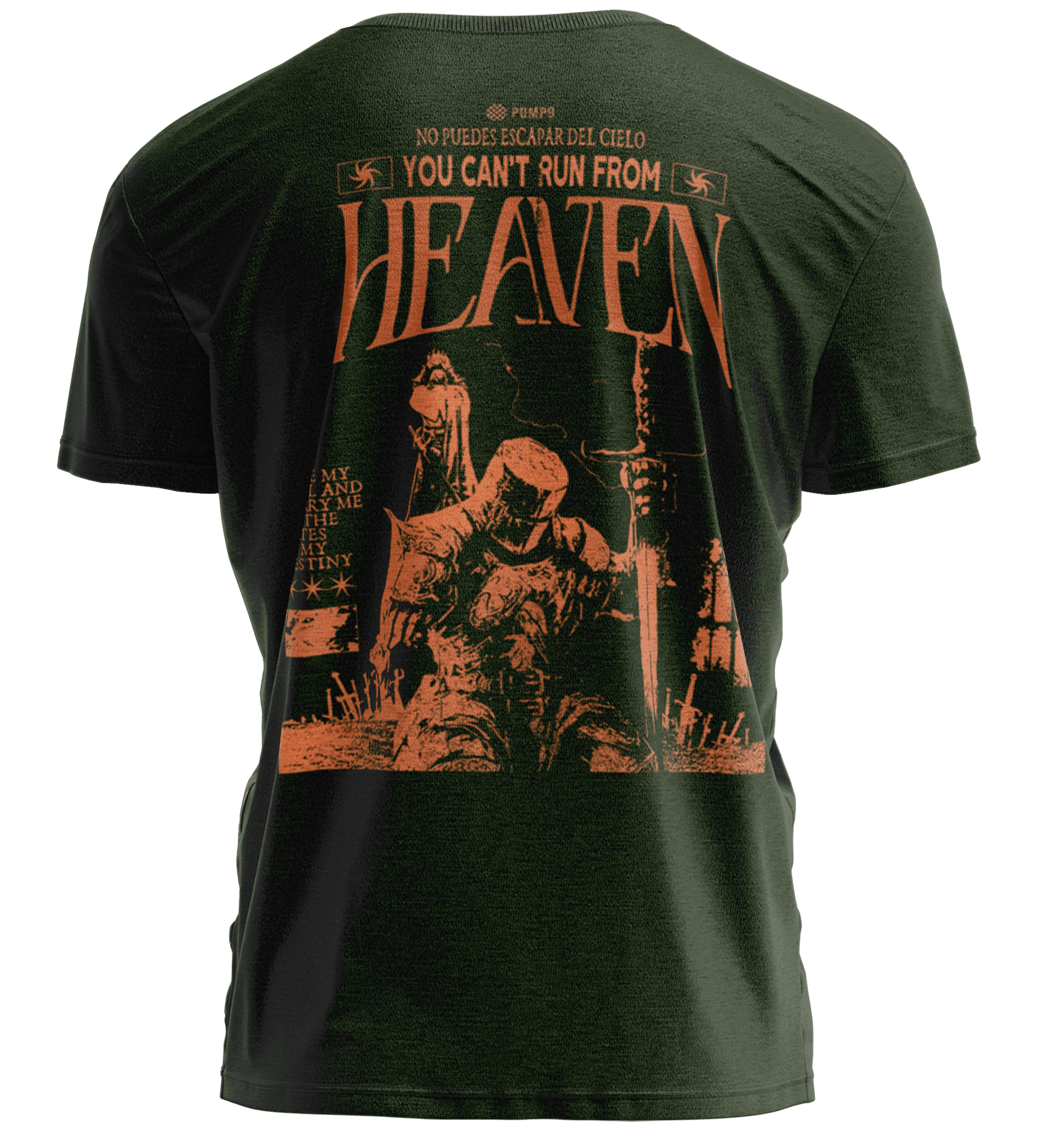 HEAVEN Haki Yeşili Regular Fit T-Shirt