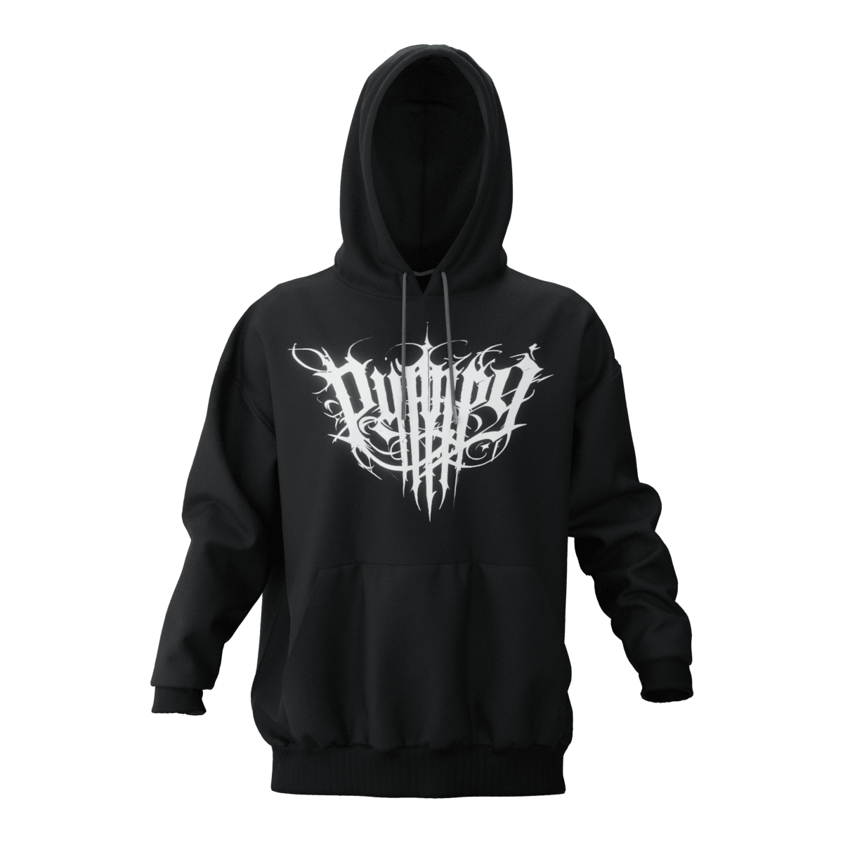 PUMP9 VORTEX Siyah Oversize Hoodie