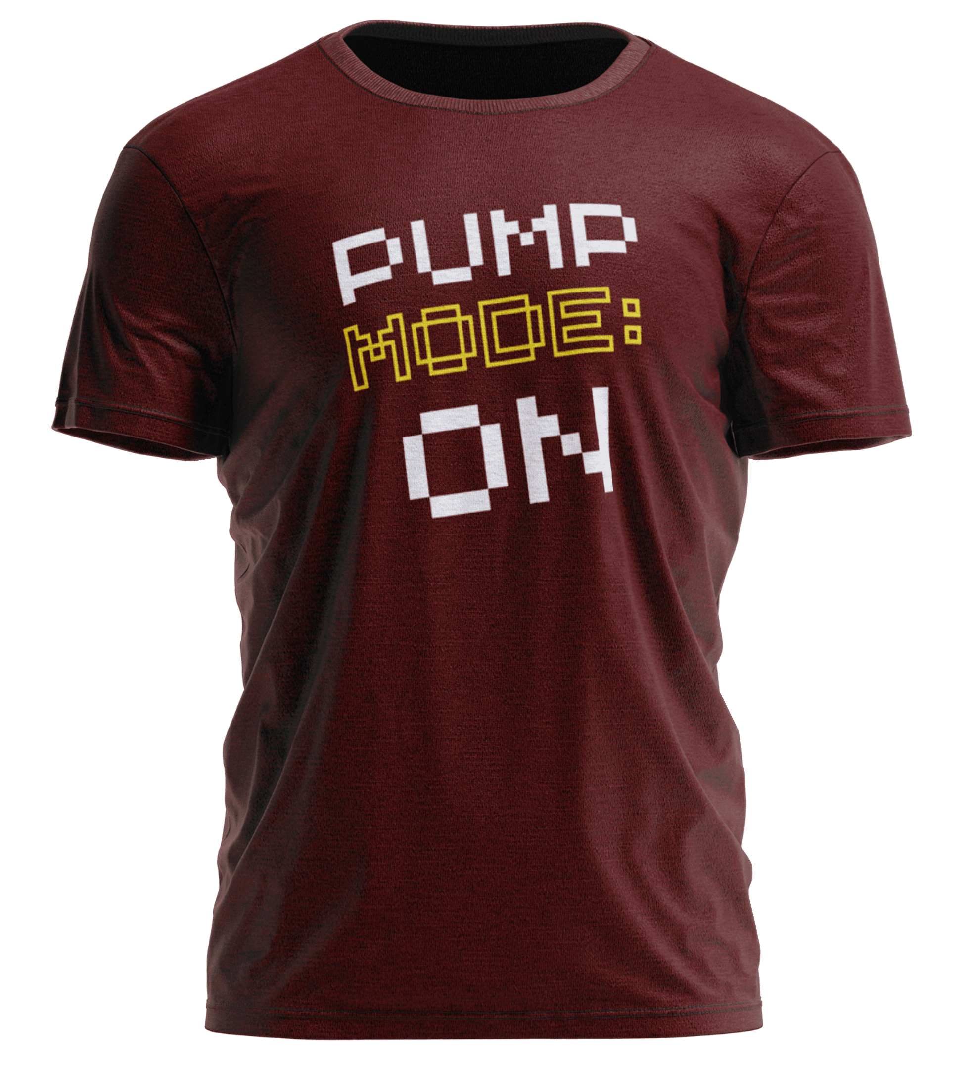 PUMPMODE Bordo Regular Fit T-Shirt 