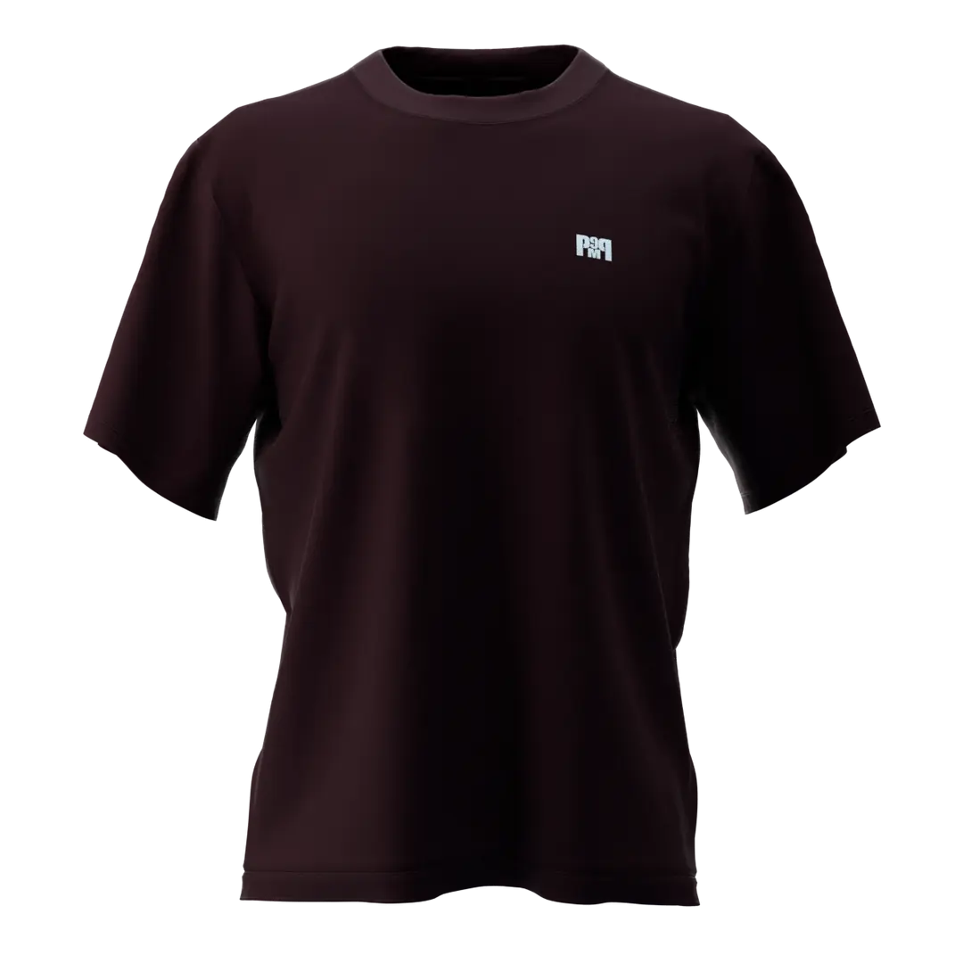 PUMP9 Bordo Oversize T-Shirt