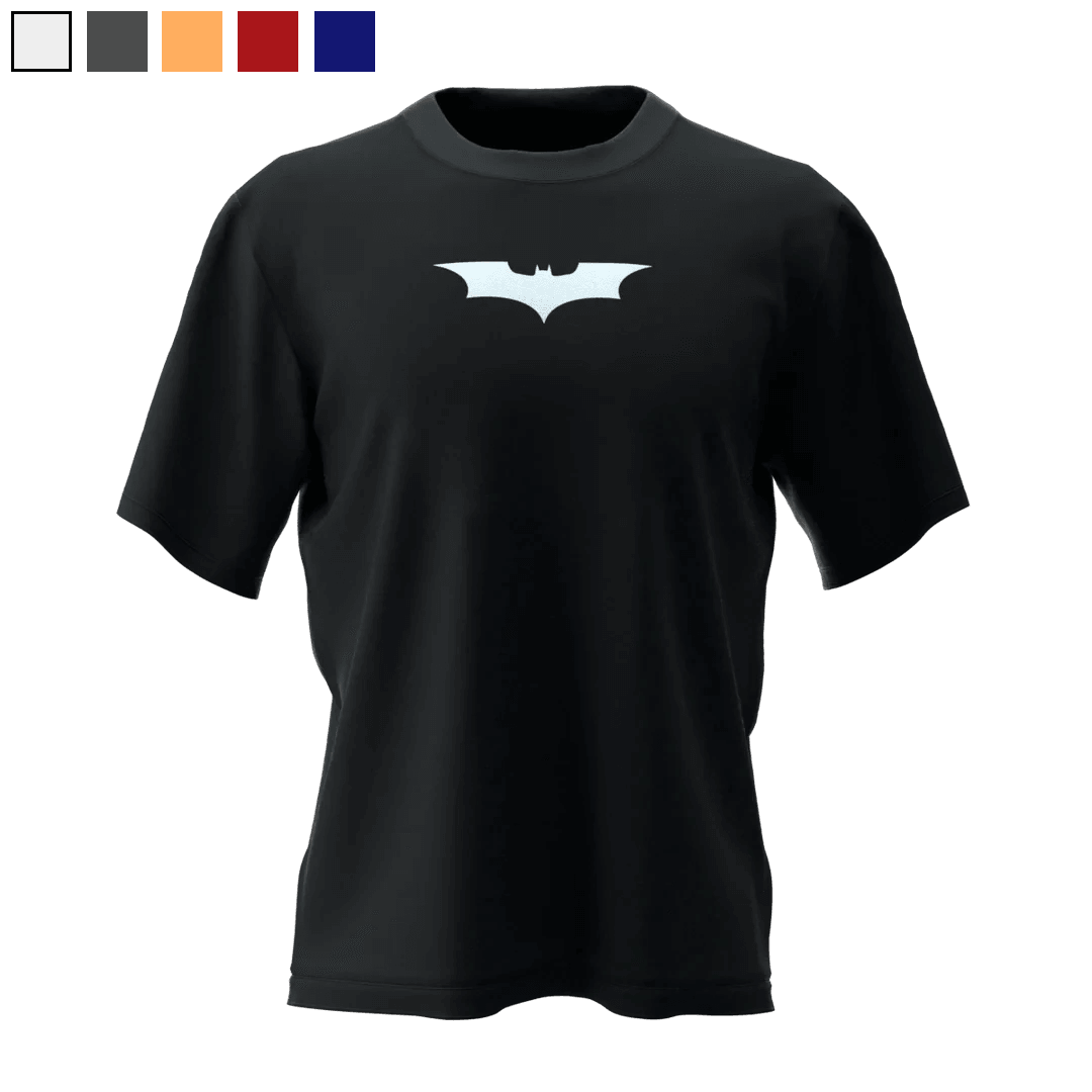 BATMAN Siyah Oversize T-Shirt