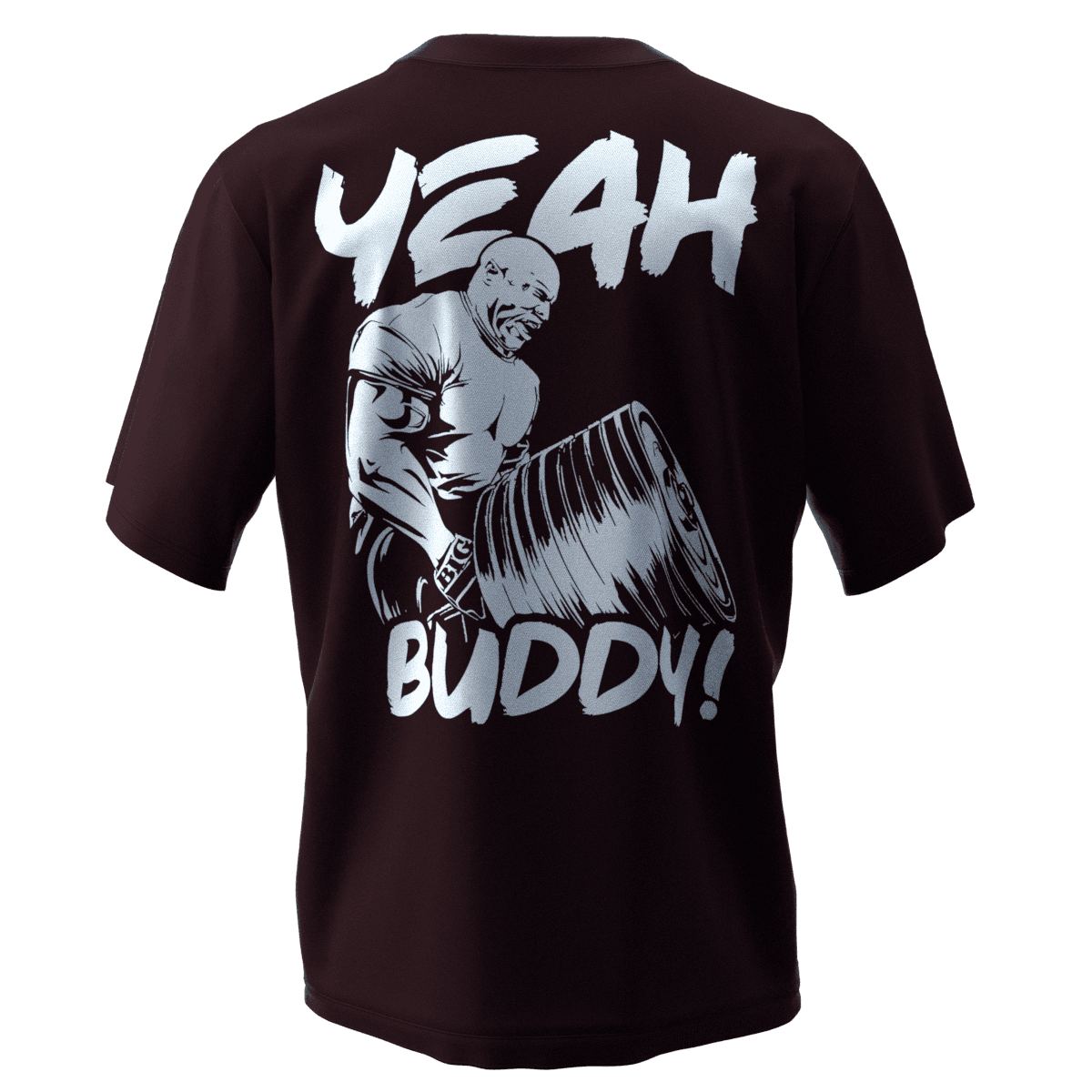 RONNIE Bordo Oversize T-Shirt