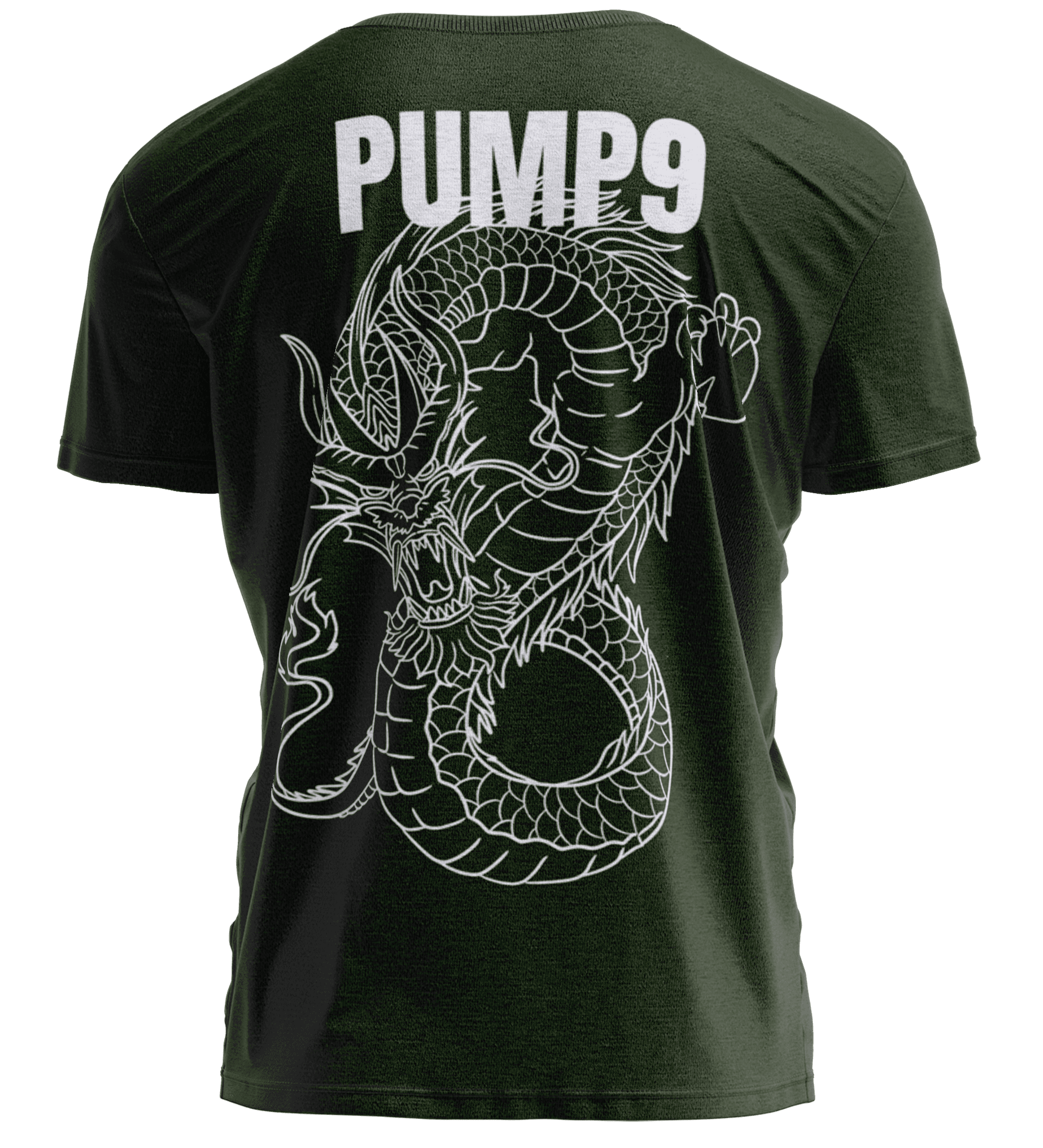 DRAGON Haki Yeşili Regular Fit T-Shirt