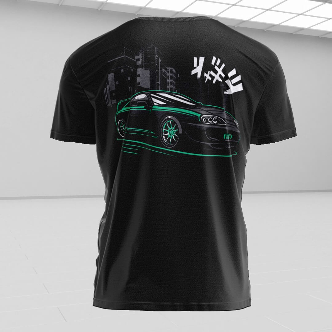 TOYOTA SUPRA Siyah Regular Fit T-Shirt
