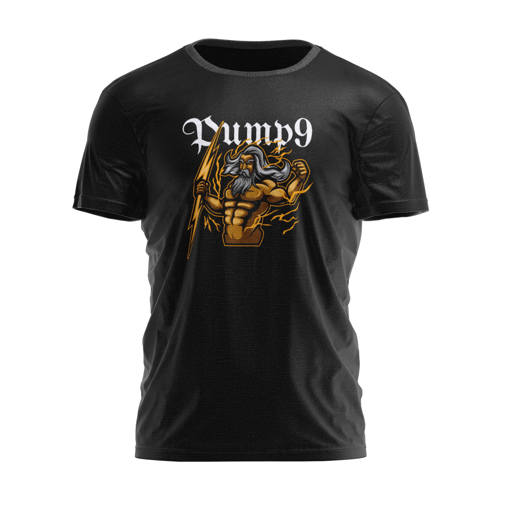 ZEUS Siyah Regular Fit T-Shirt