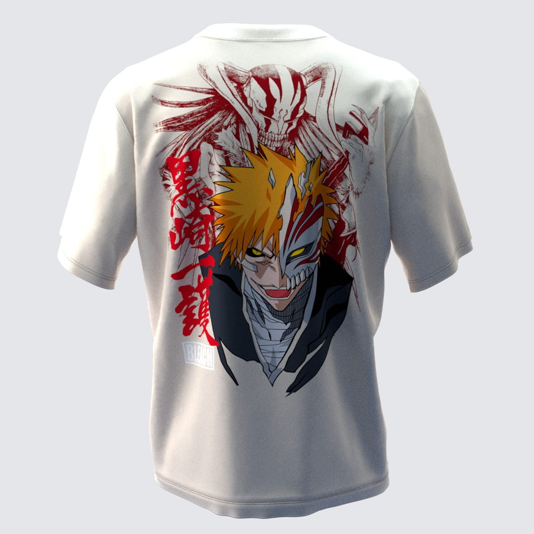 BLEACH Kırık Beyaz Oversize T-Shirt