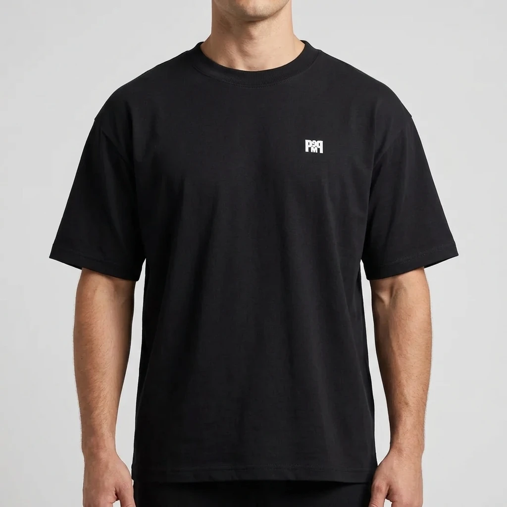 PUMP9® - SAMURAI Siyah Oversize T-Shirt