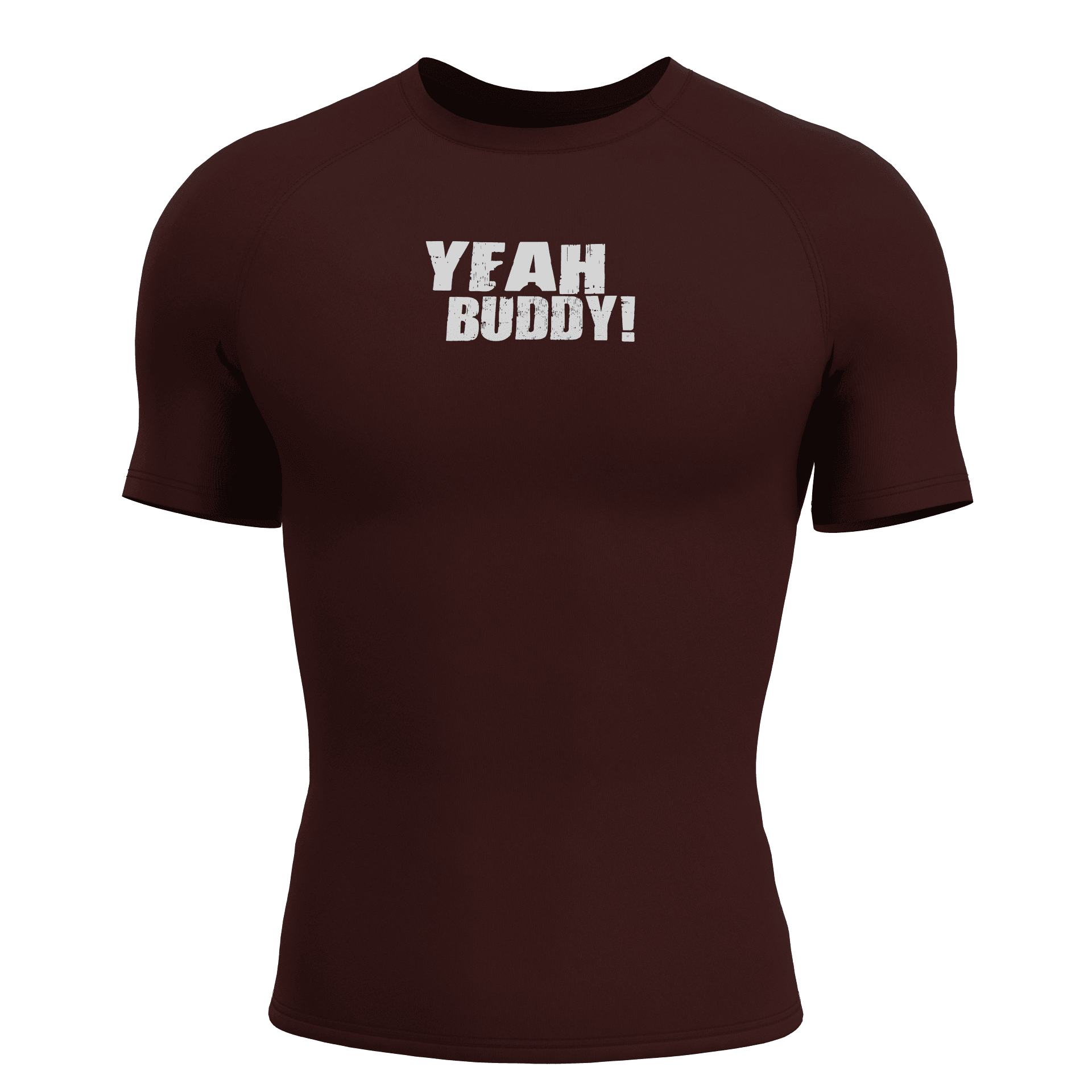 RONNIE Bordo Short Sleeve Compression T-Shirt