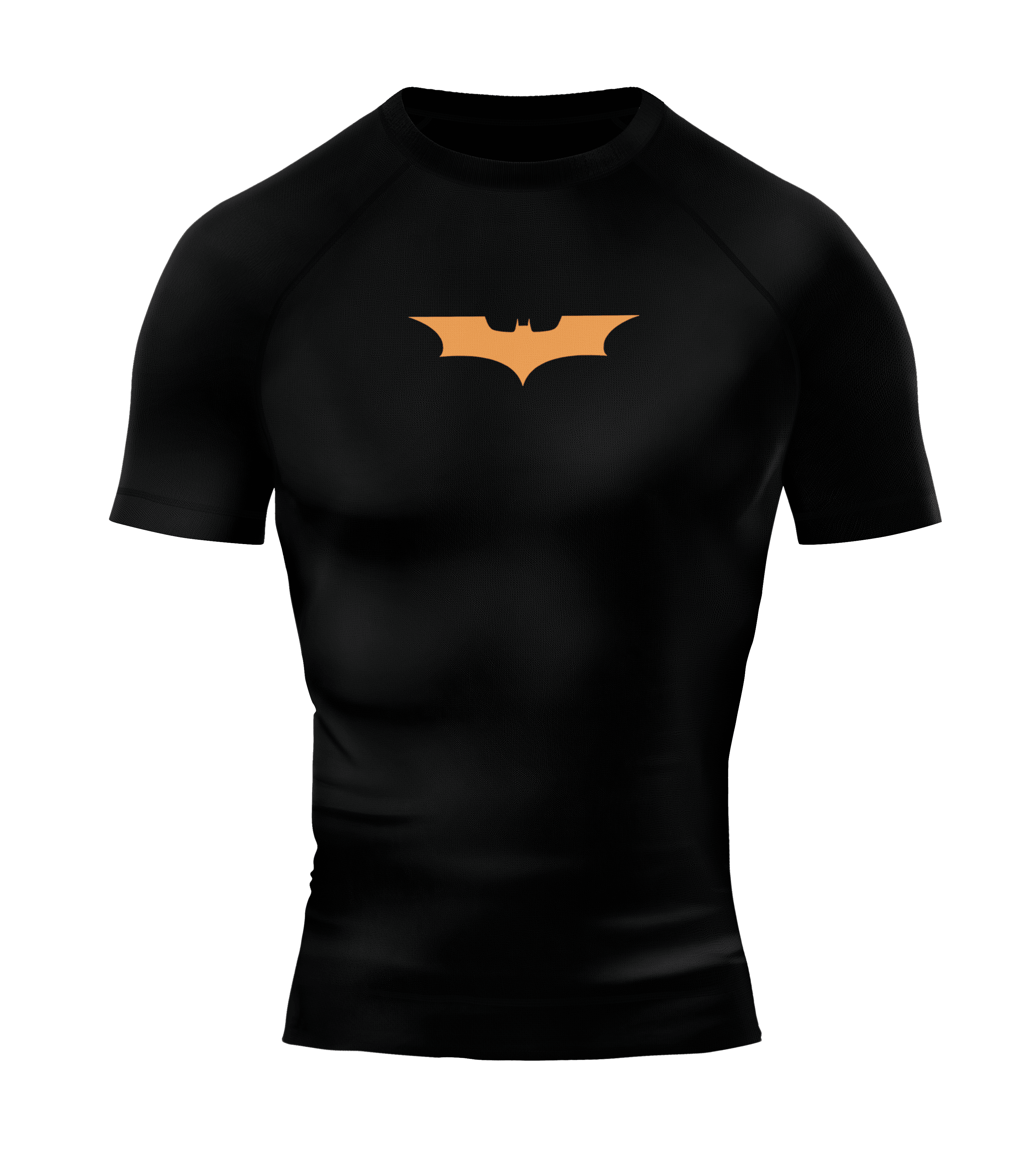 BATMAN GOLD Short Sleeve Compression T-Shirt