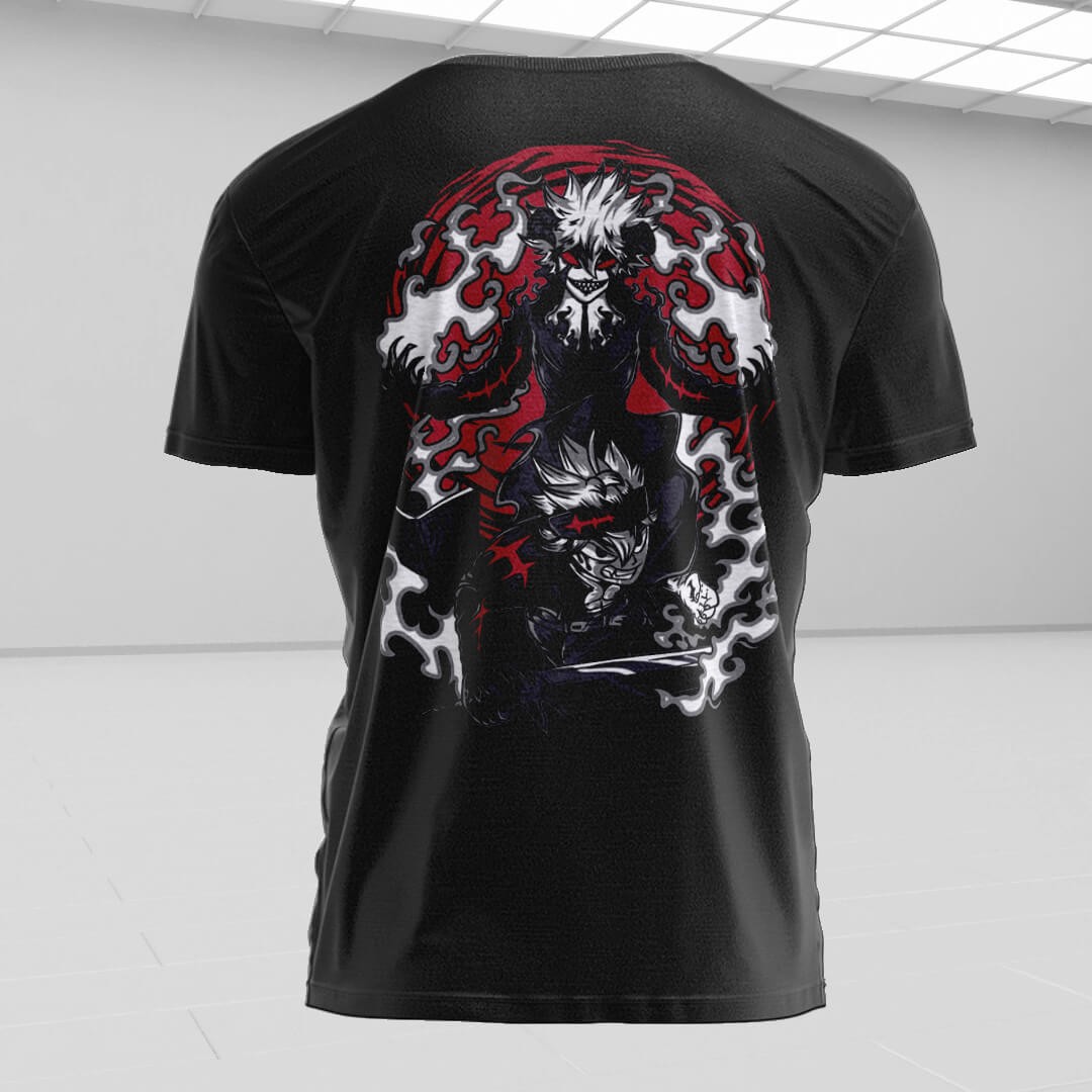 DEMON ASTA Siyah Regular Fit T-Shirt