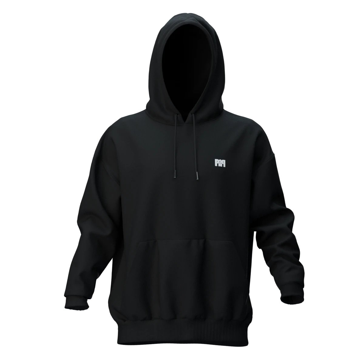 CYBERPUNK Siyah Oversize Hoodie