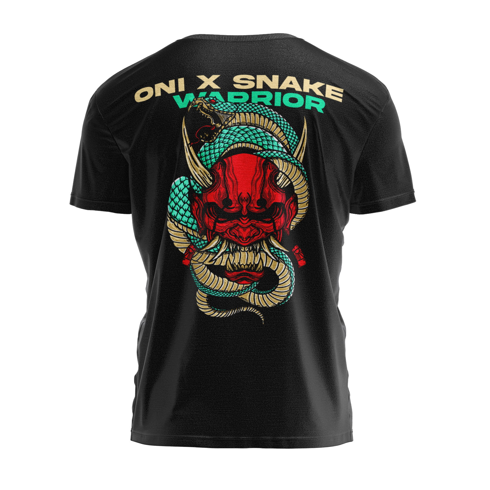 ONIXSNAKE Siyah Regular Fit T-Shirt