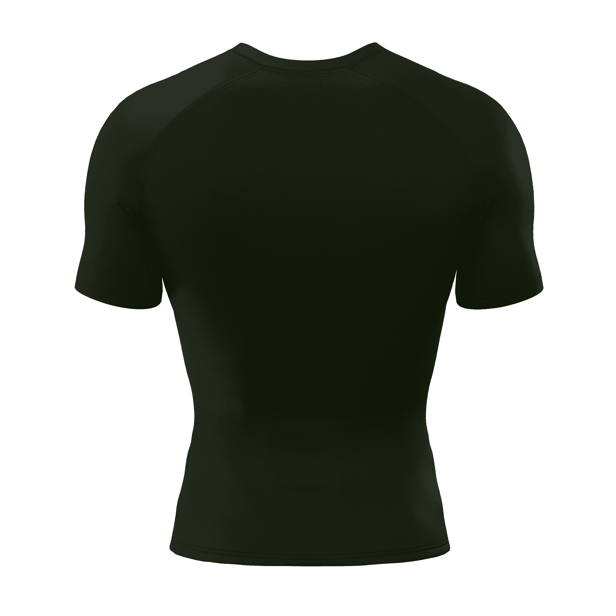 RONNIE Haki Yeşili Short Sleeve Compression T-Shirt