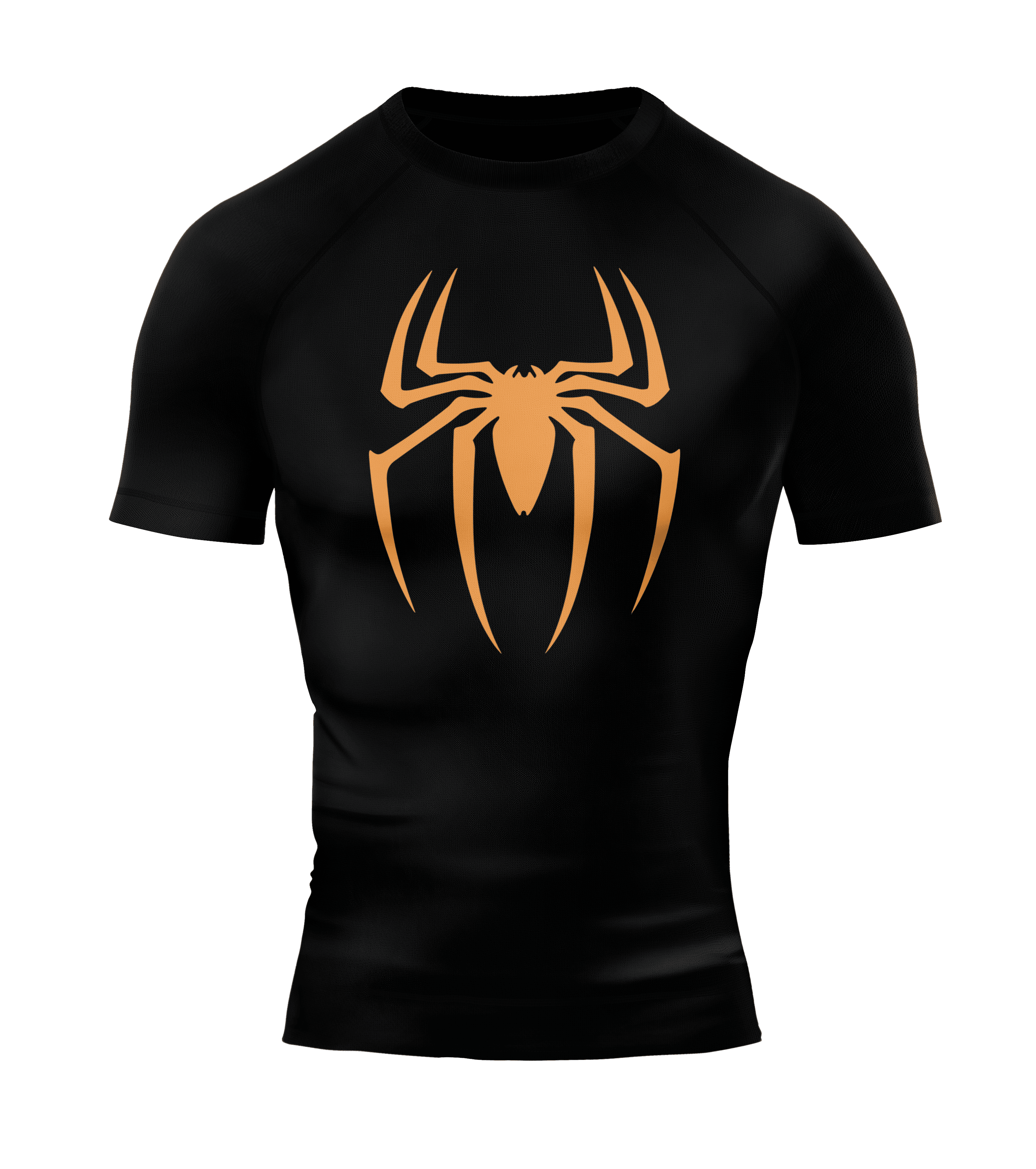 SPIDER GOLD Short Sleeve Compression T-Shirt