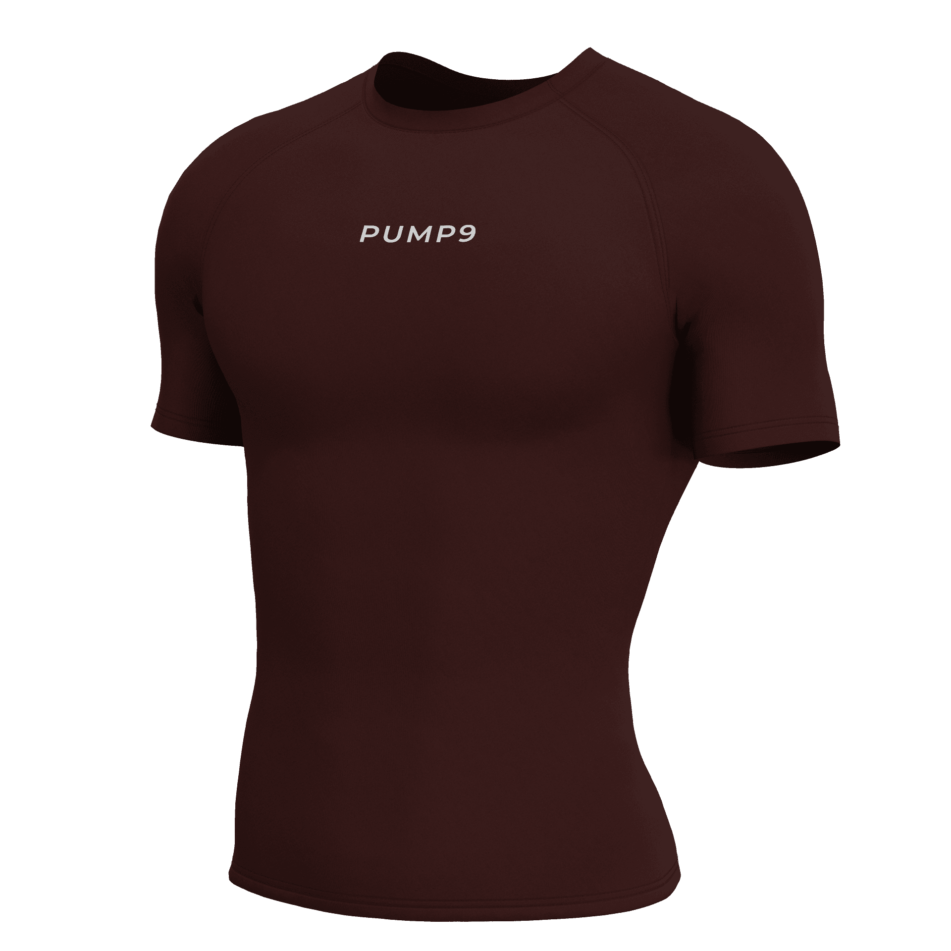 PUMP9 Bordo Short Sleeve Compression T-Shirt