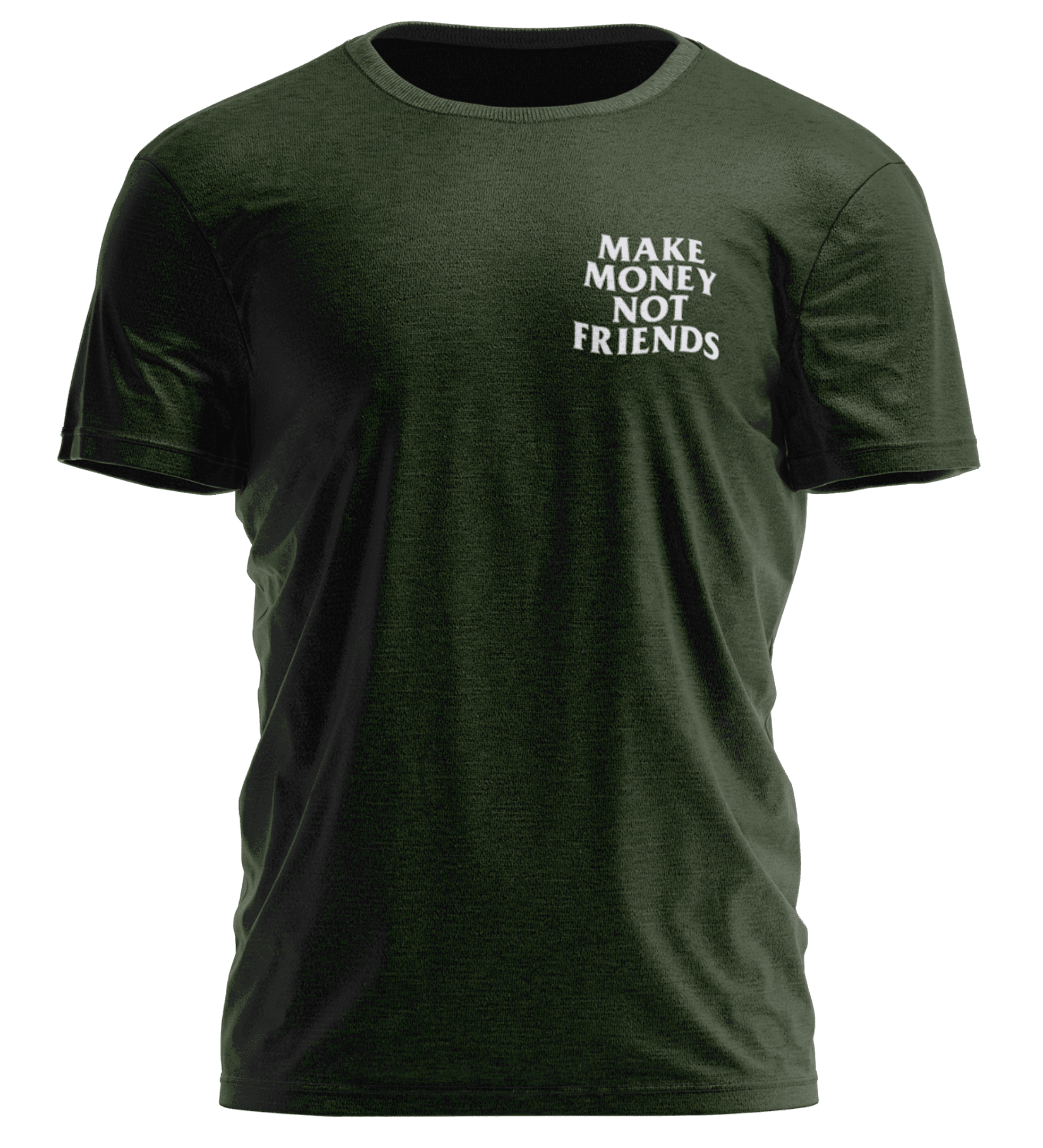 MAKEMONEY  Haki Yeşili Regular Fit T-Shirt