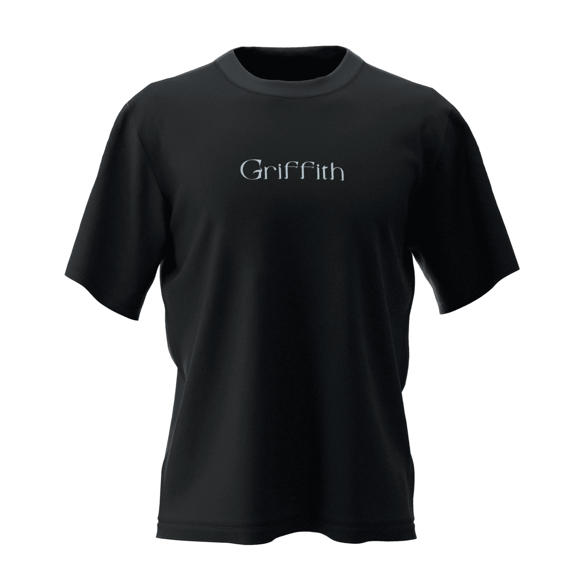 GRIFFITH Siyah Oversize T-Shirt