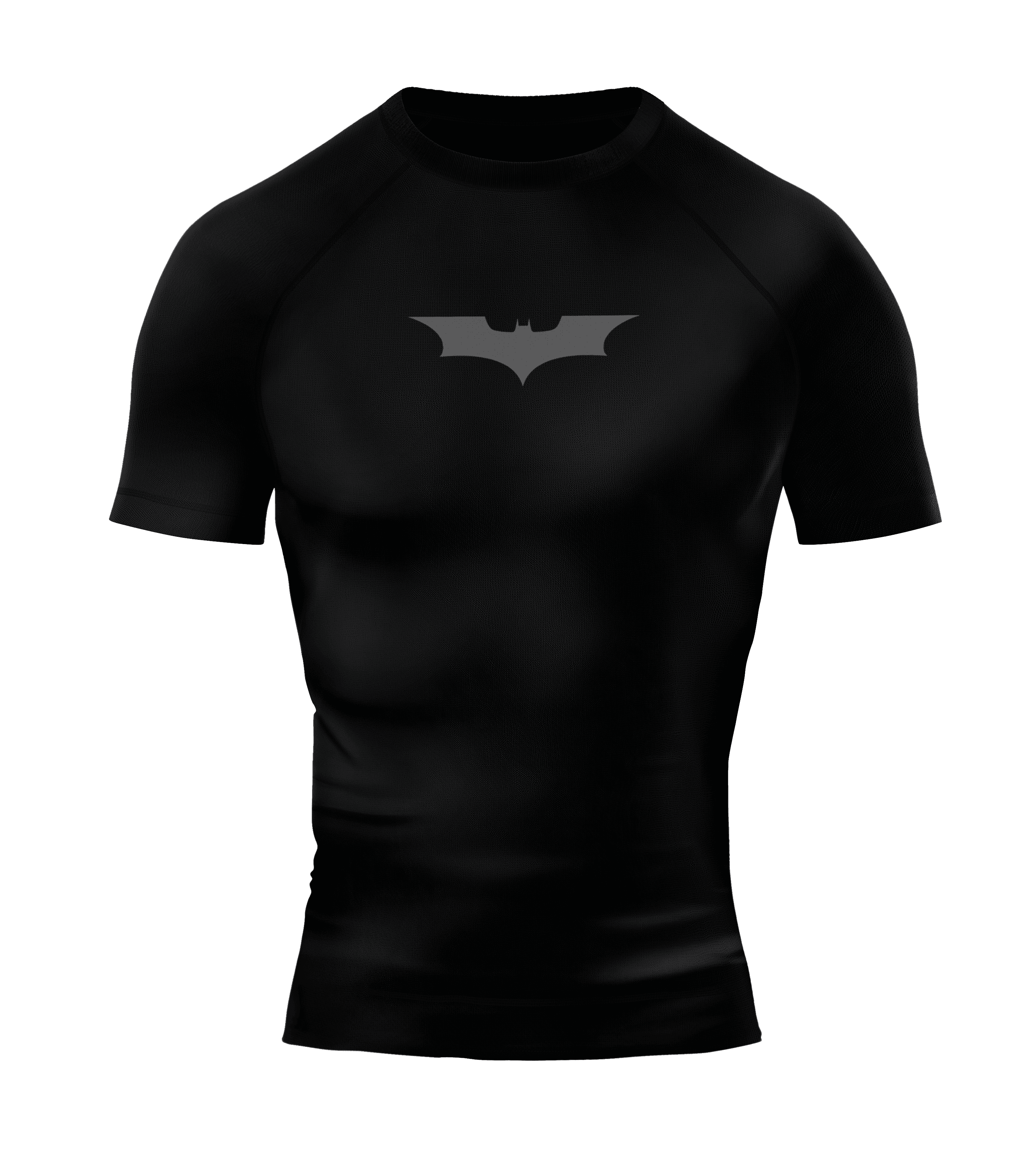 BATMAN SILVER Short Sleeve Compression T-Shirt