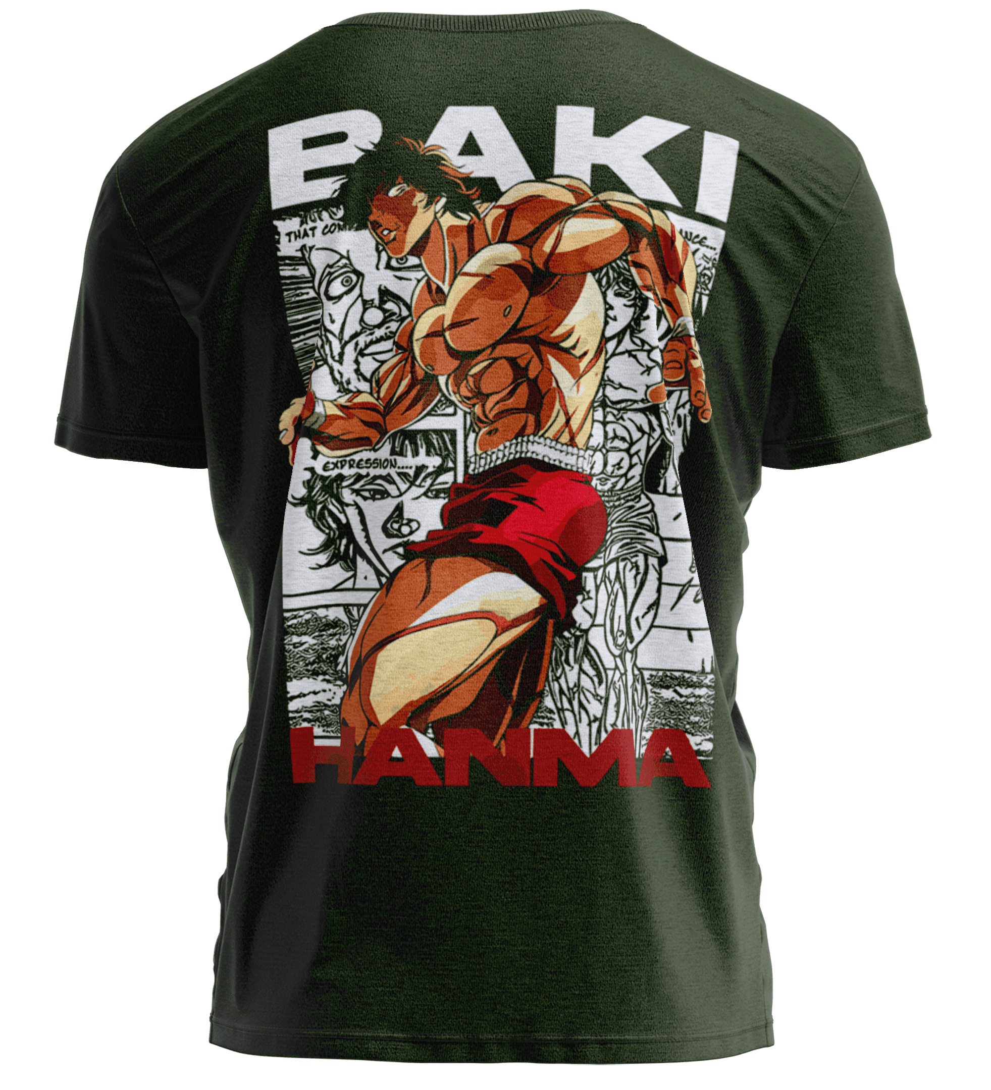 BAKI Haki Yeşili Regular Fit T-Shirt
