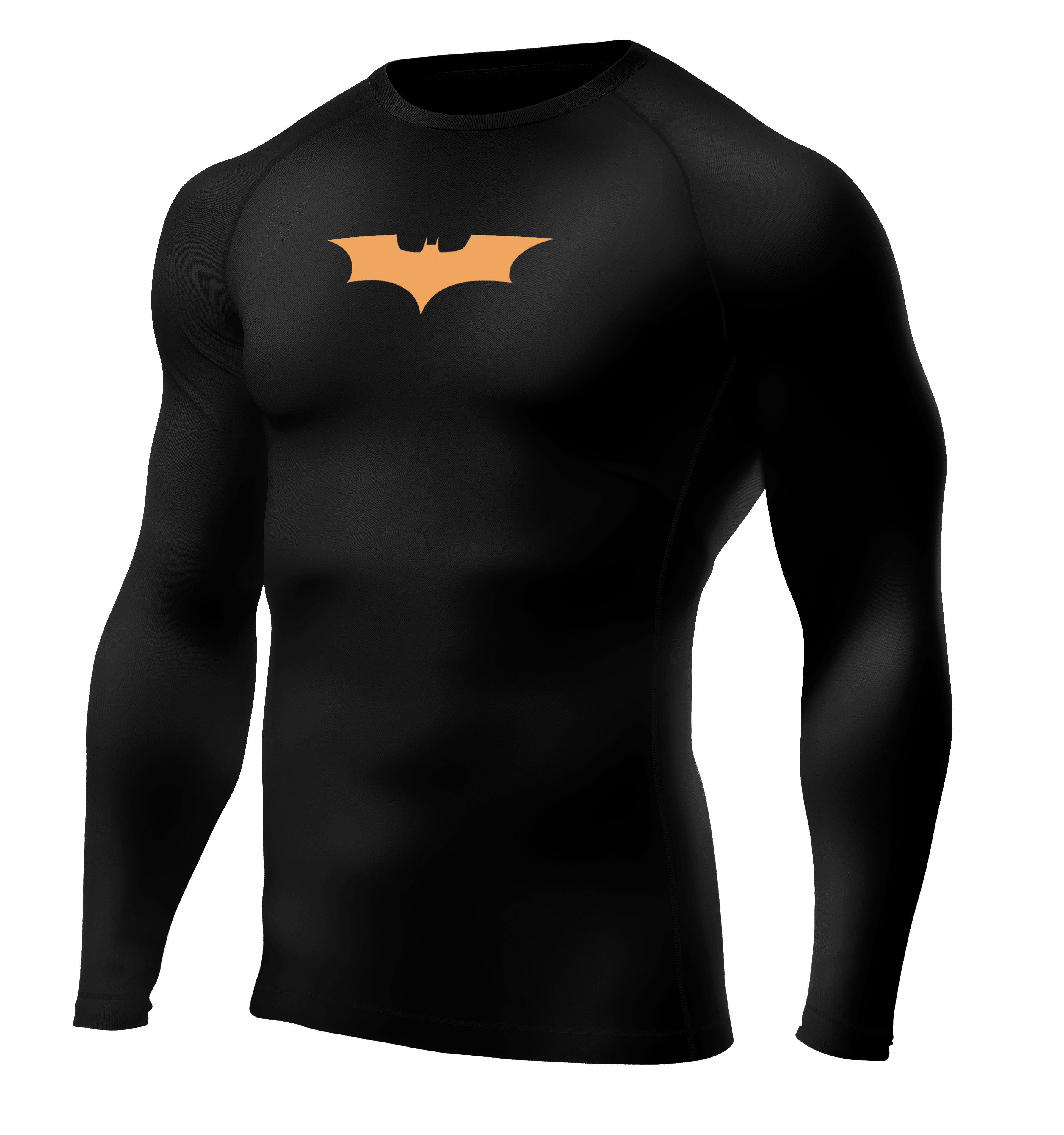 BATMAN GOLD Long Sleeve Compression T-Shirt